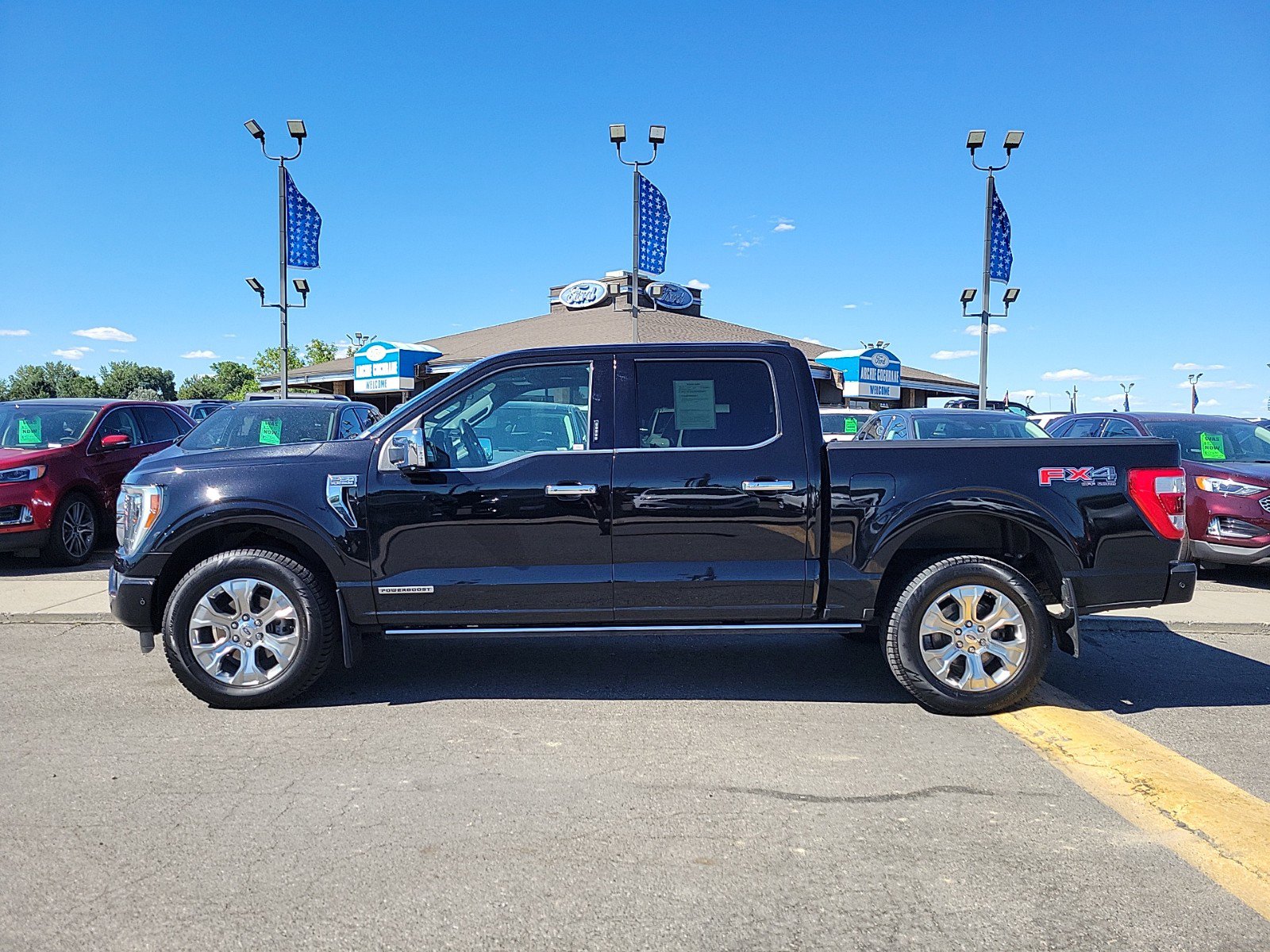 Certified 2021 Ford F-150 Platinum with VIN 1FTFW1ED8MFB21131 for sale in Billings, MT