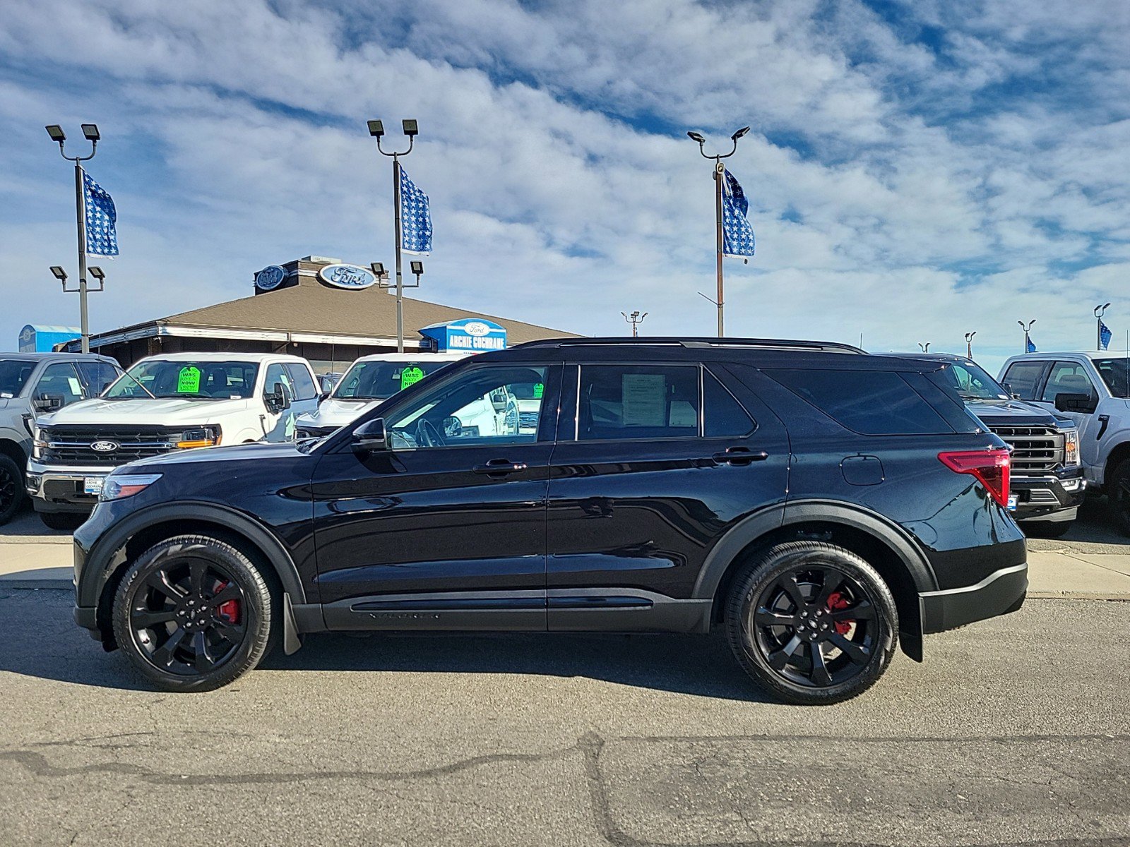 Certified 2023 Ford Explorer ST with VIN 1FM5K8GC3PGA62102 for sale in Billings, MT