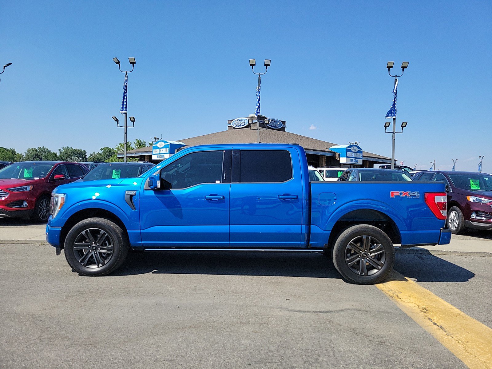 Certified 2021 Ford F-150 Lariat with VIN 1FTEW1EP2MFB05447 for sale in Billings, MT