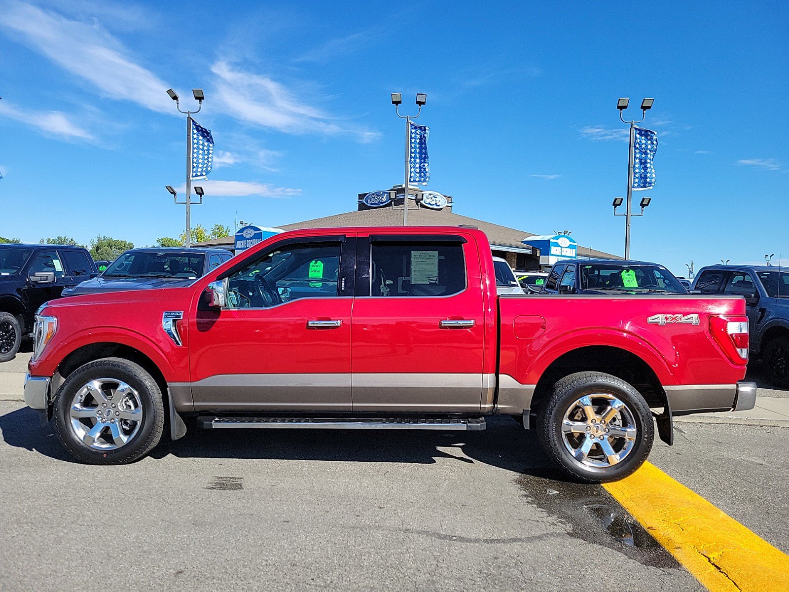 Certified 2021 Ford F-150 Lariat with VIN 1FTFW1E88MKD51732 for sale in Billings, MT