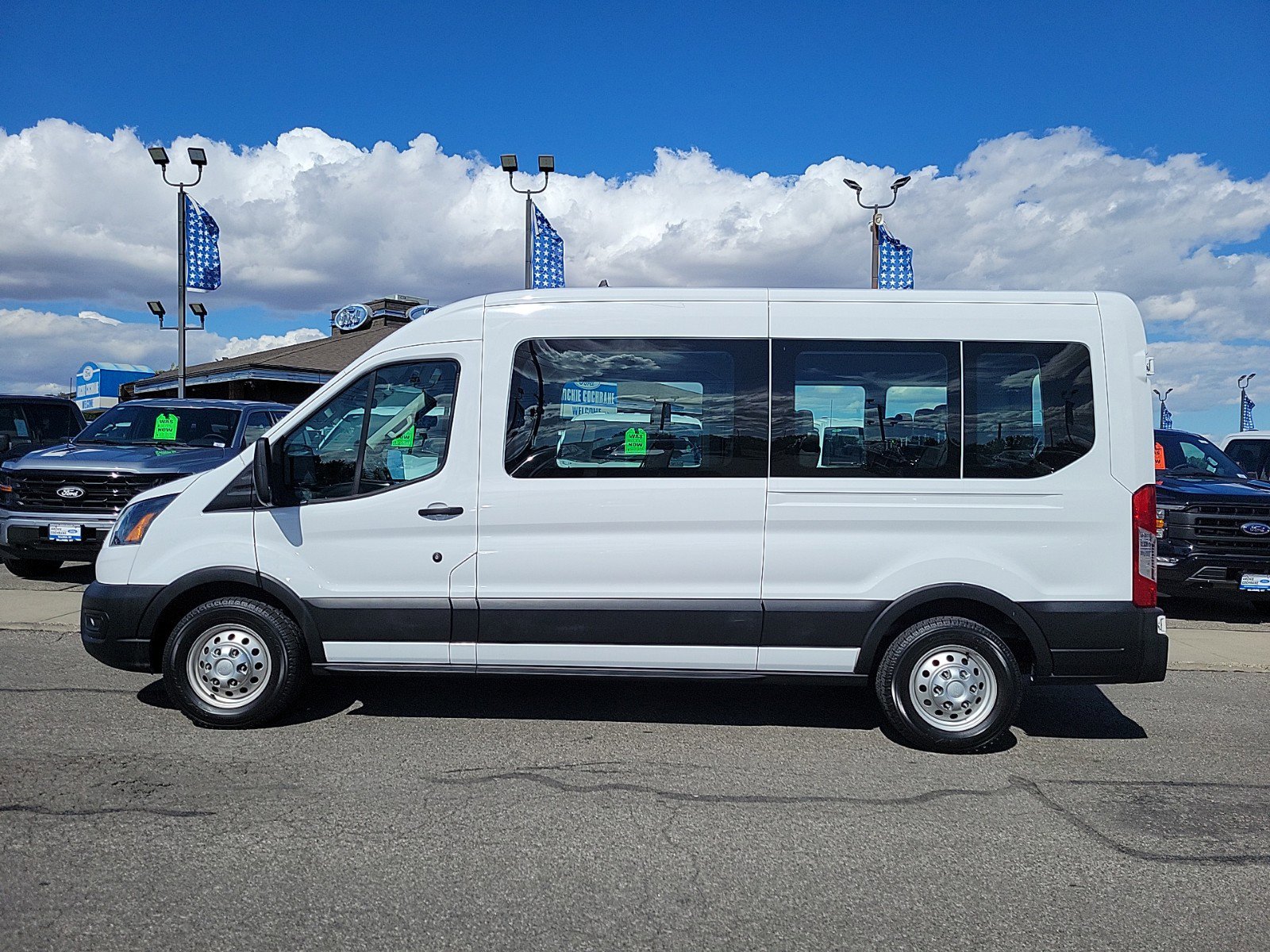 Certified 2023 Ford Transit Passenger Van XL with VIN 1FBAX9C86PKA59711 for sale in Billings, MT