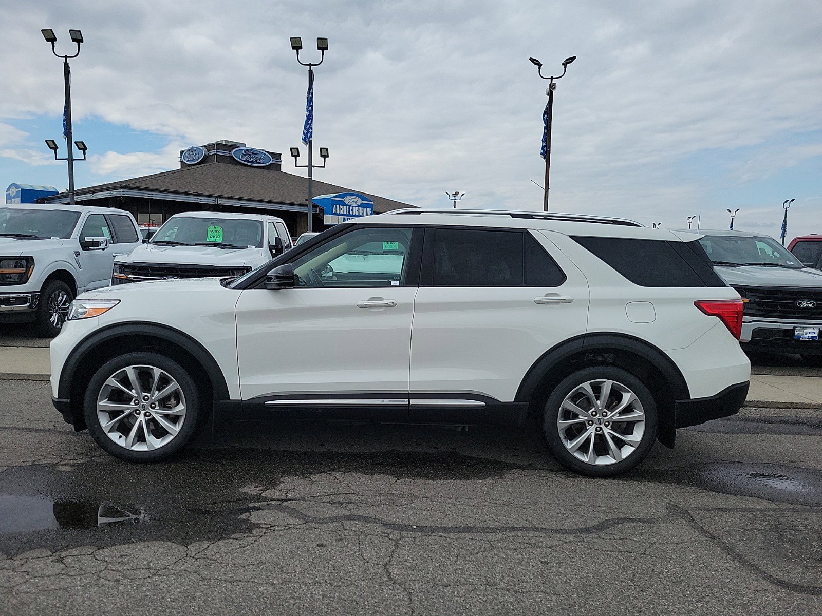 Certified 2021 Ford Explorer Platinum with VIN 1FM5K8HC0MGA63329 for sale in Billings, MT