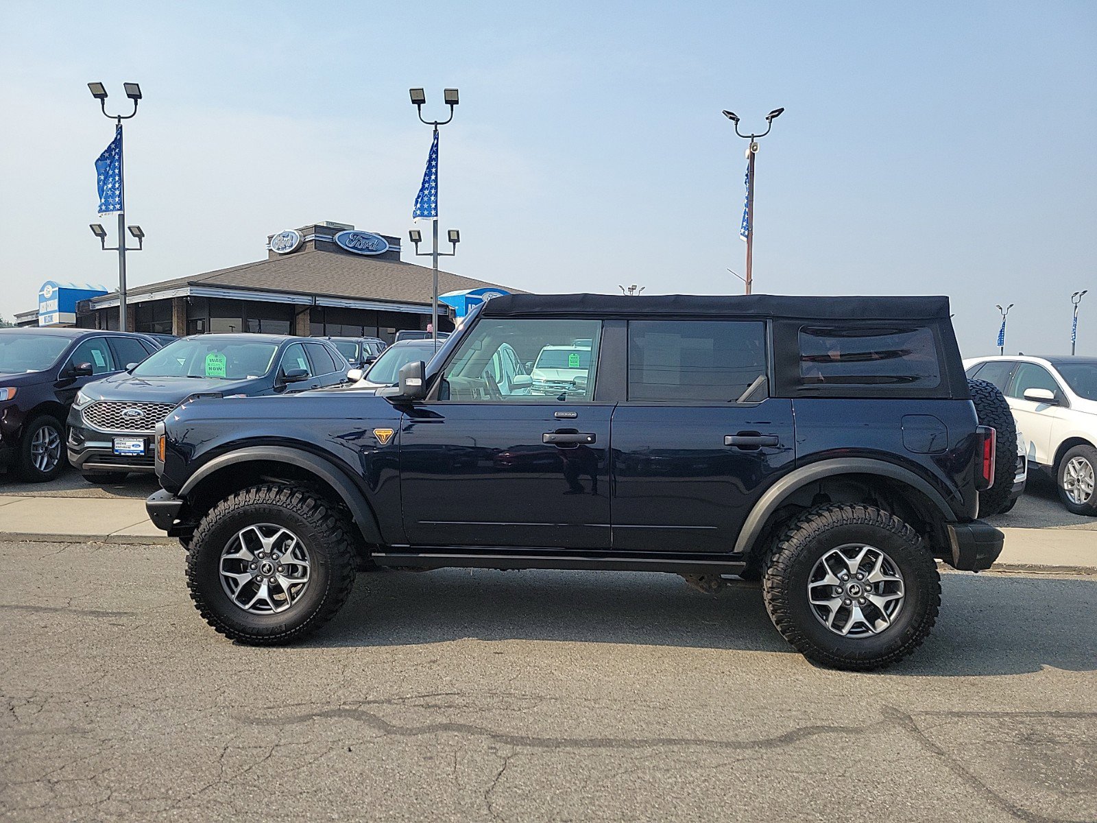 Certified 2021 Ford Bronco 4-Door Badlands with VIN 1FMEE5DP7MLA85107 for sale in Billings, MT