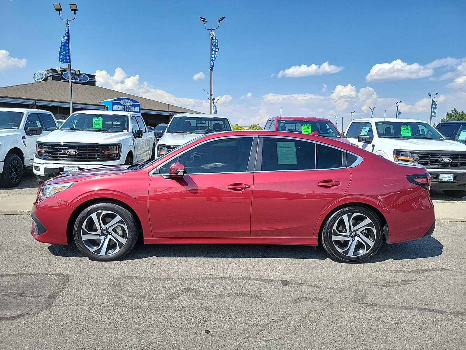 Certified 2022 Subaru Legacy Limited with VIN 4S3BWAN69N3027701 for sale in Billings, MT