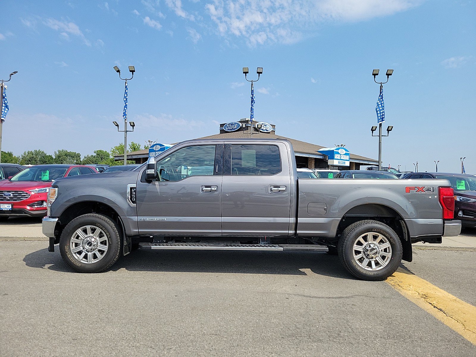 Certified 2022 Ford F-350 Super Duty Lariat with VIN 1FT8W3BT7NEC30302 for sale in Billings, MT