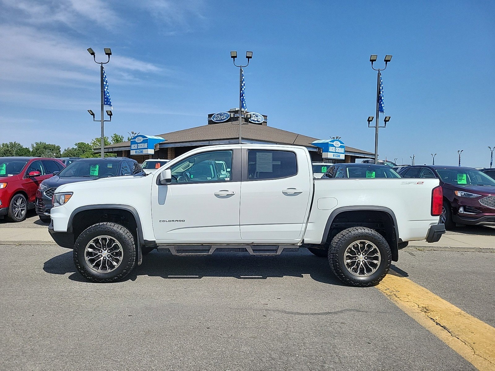 Certified 2021 Chevrolet Colorado ZR2 with VIN 1GCGTEEN6M1140447 for sale in Billings, MT