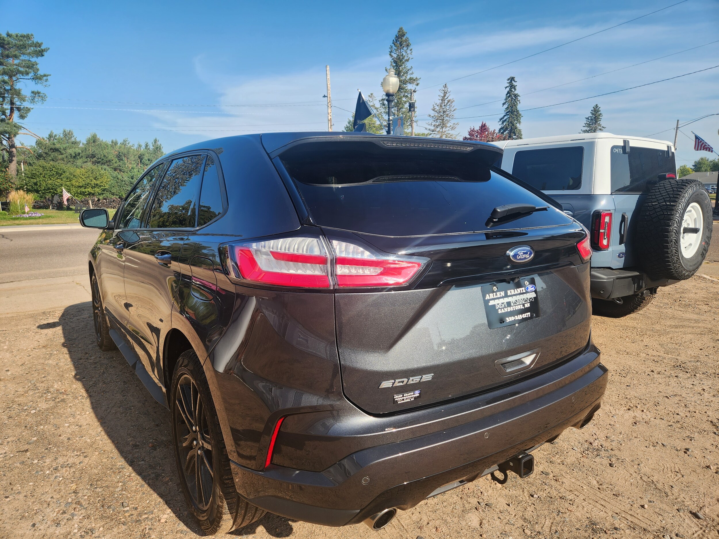 Used 2020 Ford Edge ST-Line with VIN 2FMPK4J96LBB36080 for sale in Sandstone, Minnesota