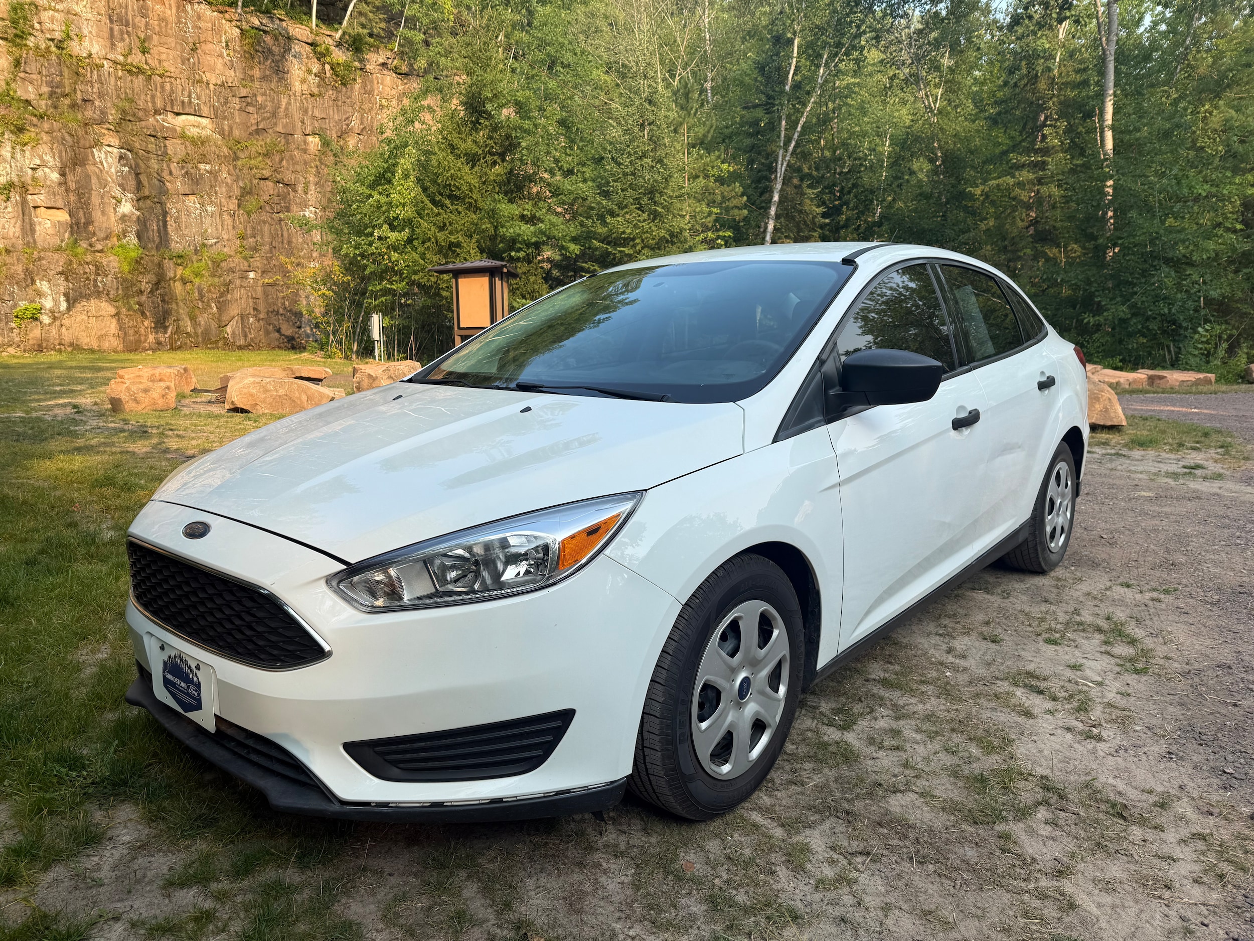 Used 2017 Ford Focus S with VIN 1FADP3E22HL342056 for sale in Sandstone, Minnesota