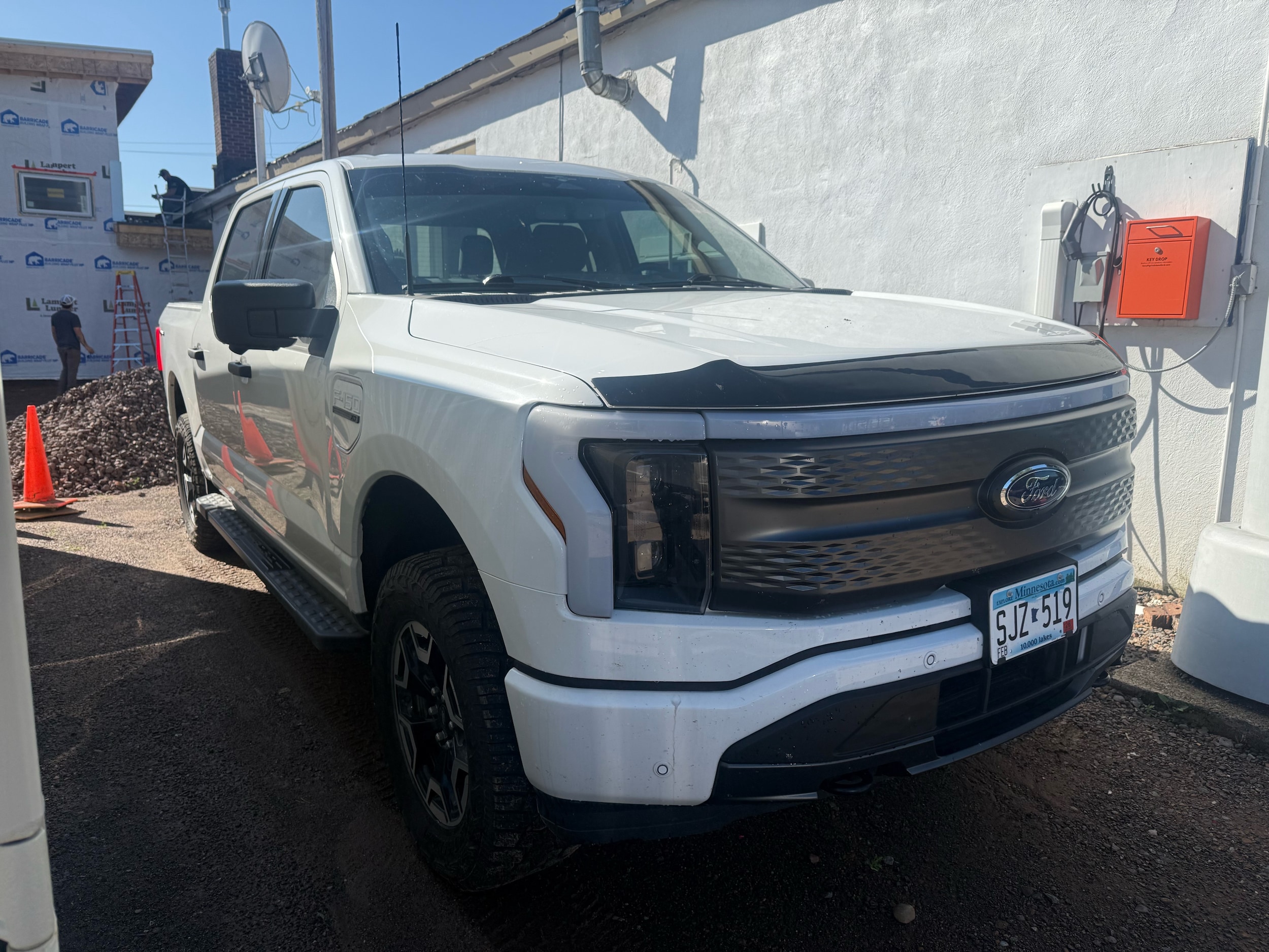 Used 2023 Ford F-150 Lightning XLT with VIN 1FTVW1EL5PWG61124 for sale in Sandstone, Minnesota