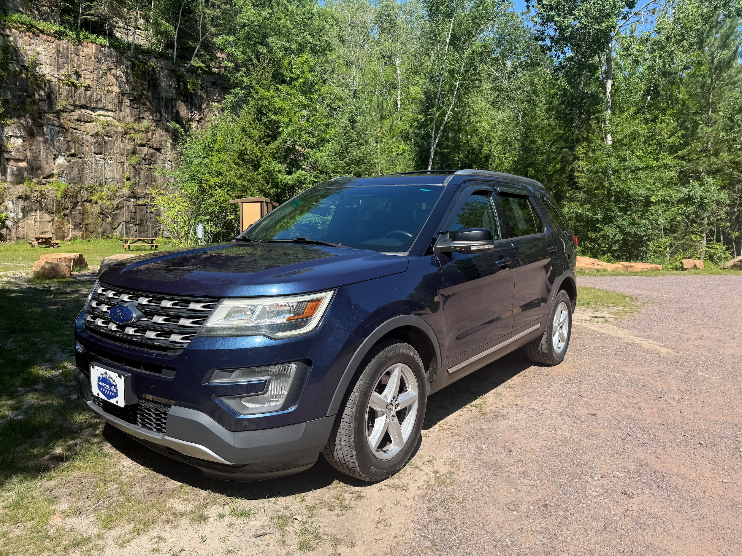 Used 2016 Ford Explorer XLT with VIN 1FM5K8D80GGA88589 for sale in Sandstone, Minnesota
