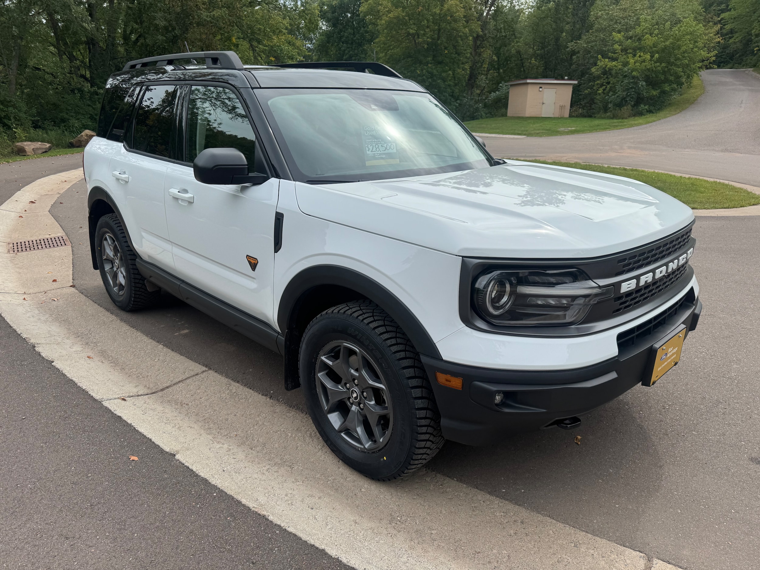 Certified 2022 Ford Bronco Sport Badlands with VIN 3FMCR9D91NRD21807 for sale in Sandstone, Minnesota