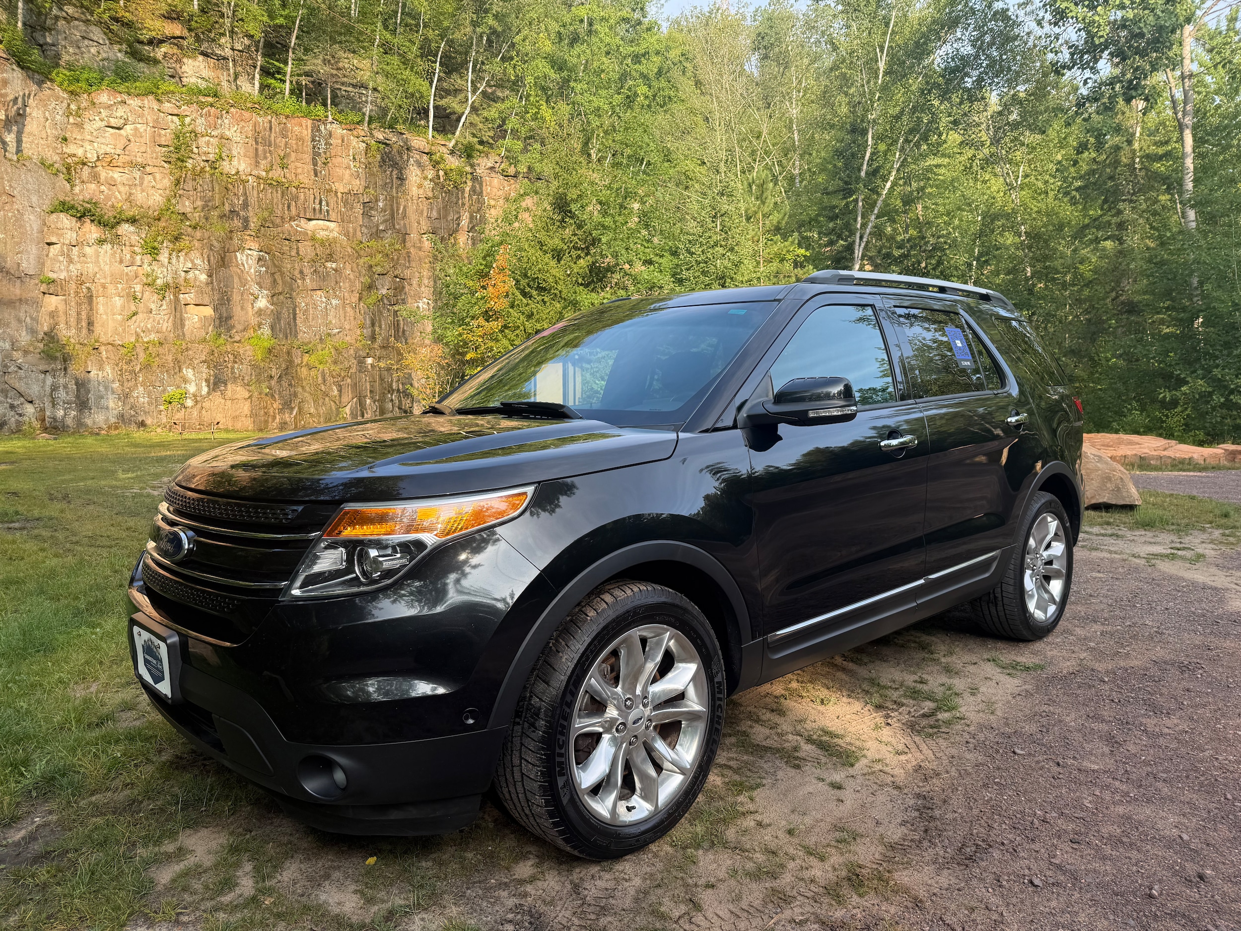 Used 2014 Ford Explorer Limited with VIN 1FM5K8F8XEGB34018 for sale in Sandstone, Minnesota