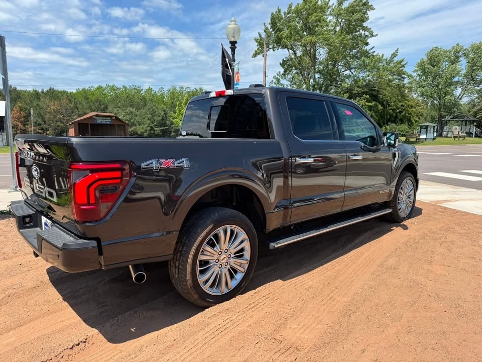 Used 2024 Ford F-150 Platinum with VIN 1FTFW7LD5RFA42268 for sale in Sandstone, Minnesota
