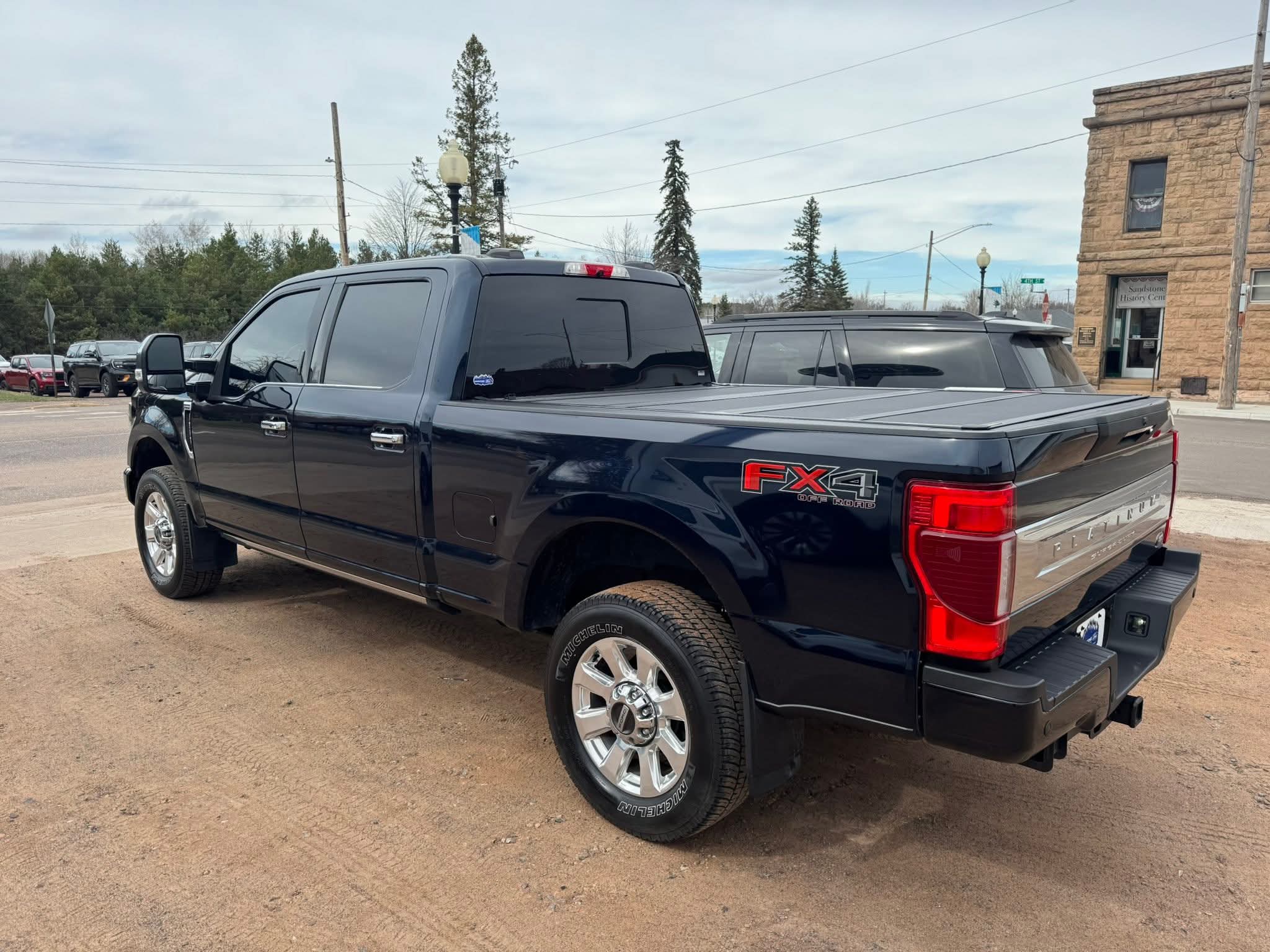 Used 2022 Ford F-250 Super Duty Platinum with VIN 1FT7W2BN1NEE42670 for sale in Sandstone, Minnesota