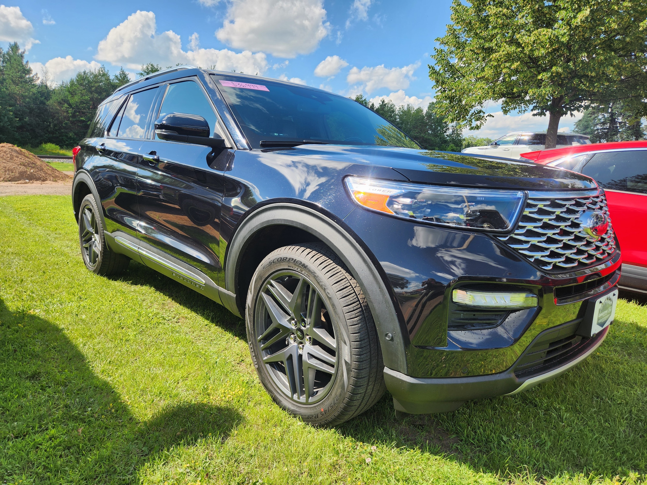 Used 2021 Ford Explorer Platinum with VIN 1FM5K8HC4MGB75194 for sale in Sandstone, Minnesota