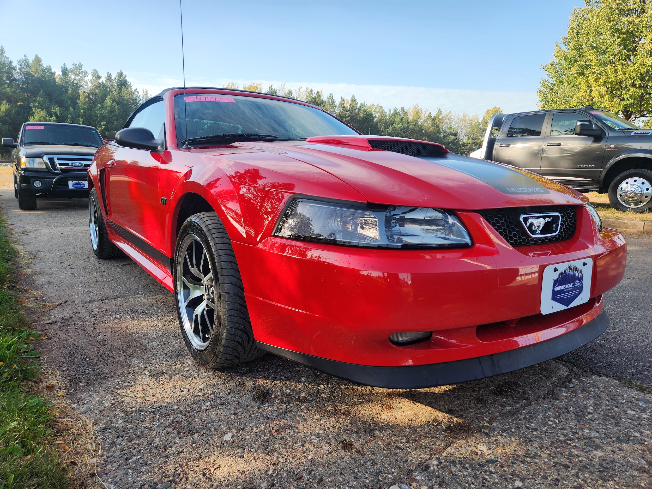 Used 2002 Ford Mustang GT 170A with VIN 1FAFP45X72F166492 for sale in Sandstone, Minnesota