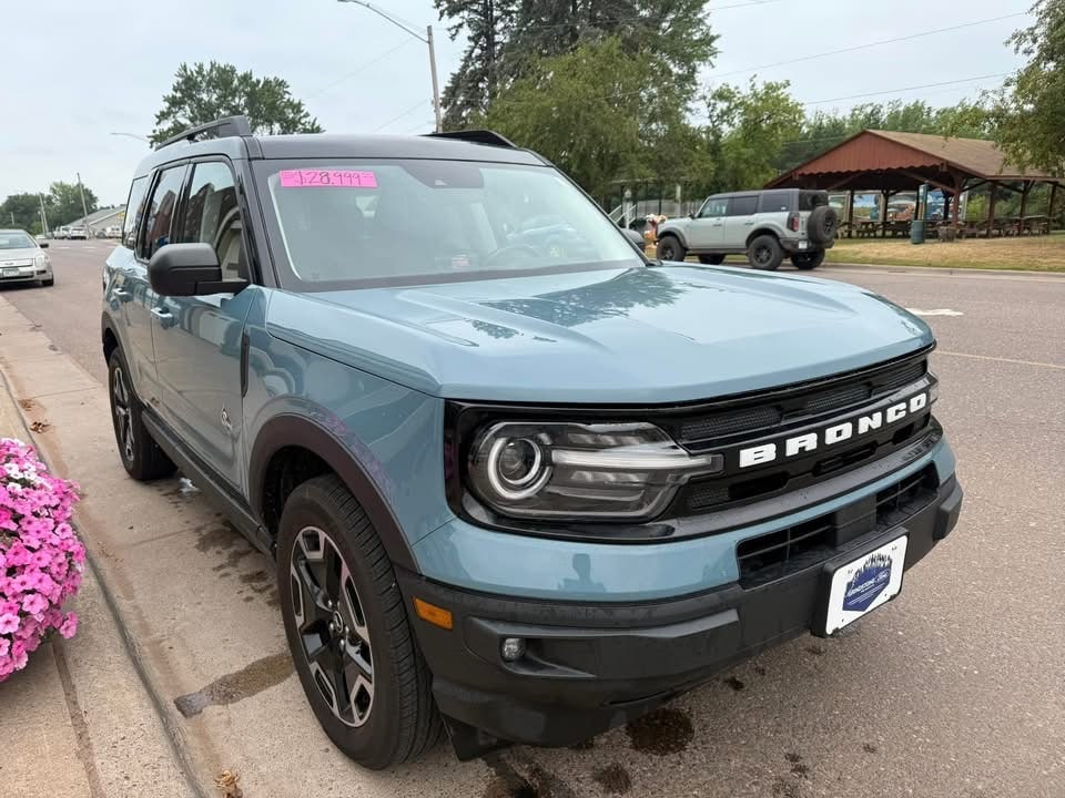 Used 2021 Ford Bronco Sport Outer Banks with VIN 3FMCR9C65MRA42124 for sale in Sandstone, Minnesota