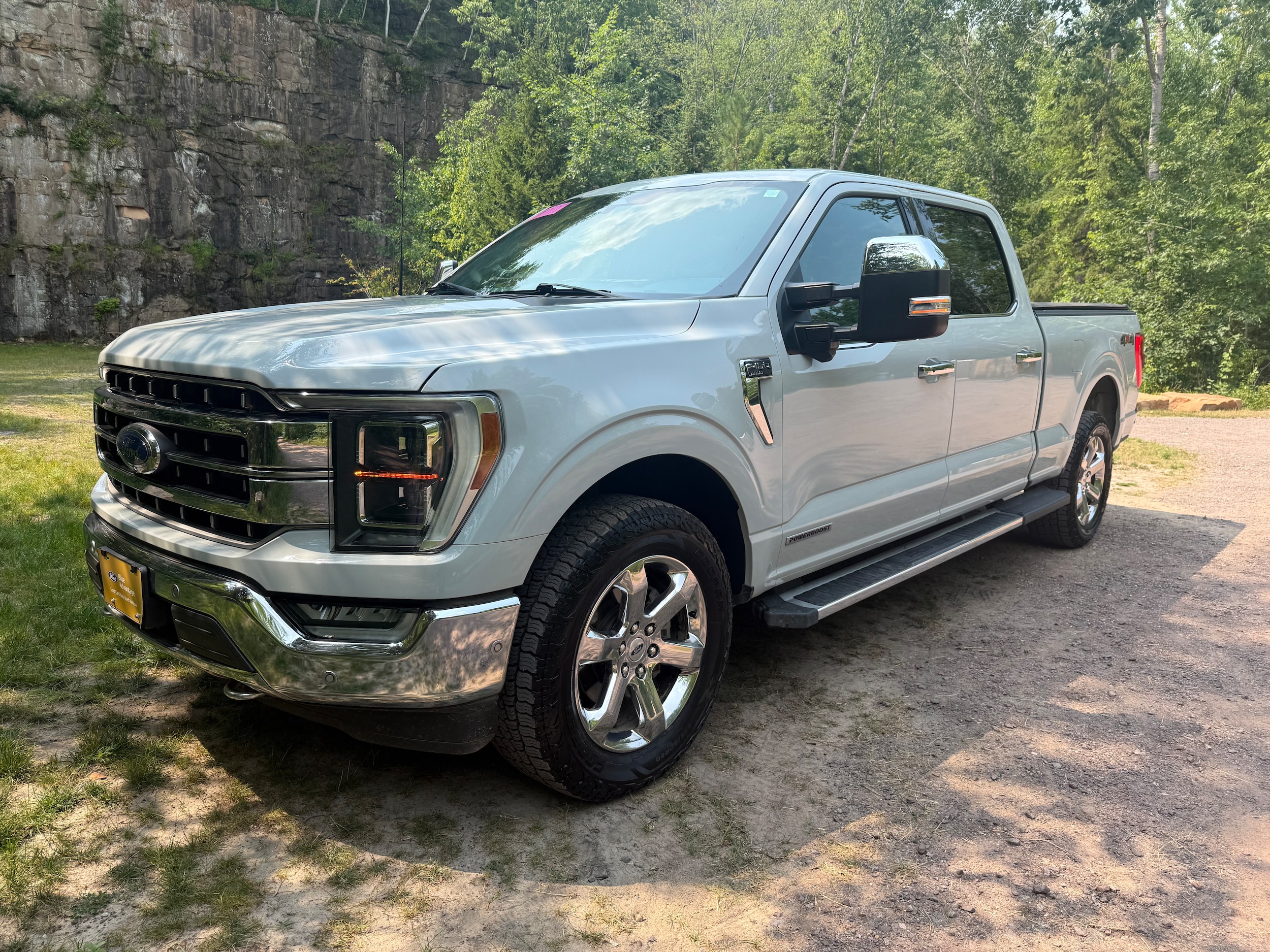 Certified 2023 Ford F-150 Lariat with VIN 1FTFW1ED1PFC81047 for sale in Sandstone, Minnesota