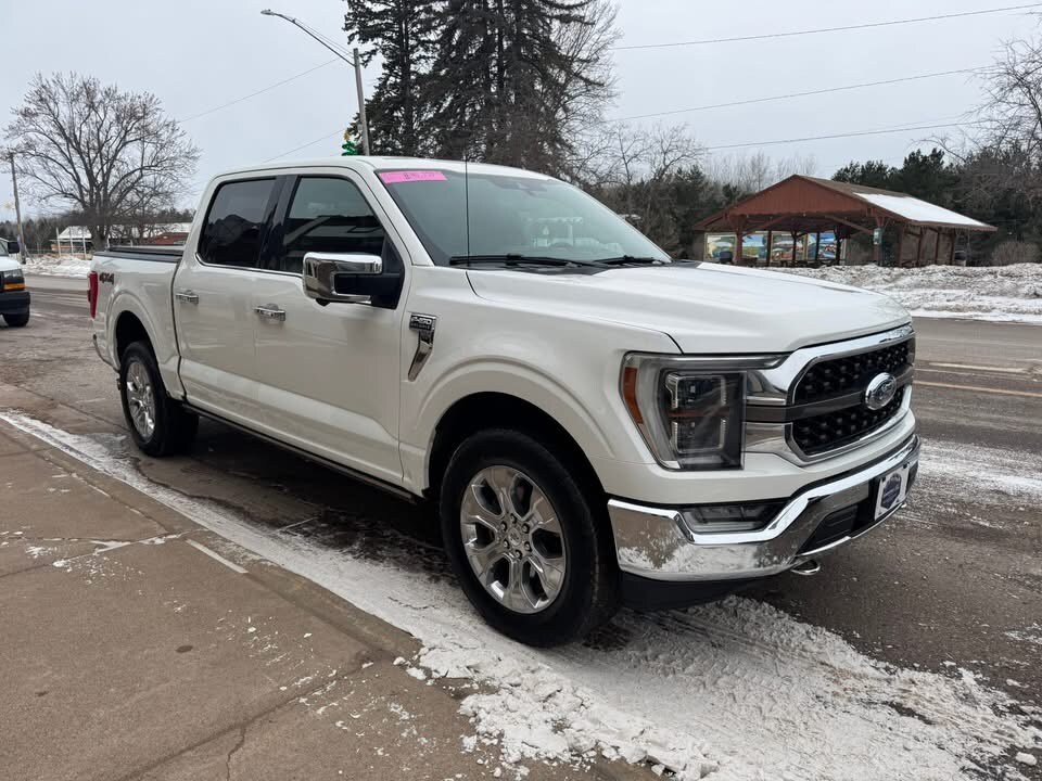 Used 2021 Ford F-150 King Ranch with VIN 1FTFW1E87MFB43978 for sale in Sandstone, Minnesota