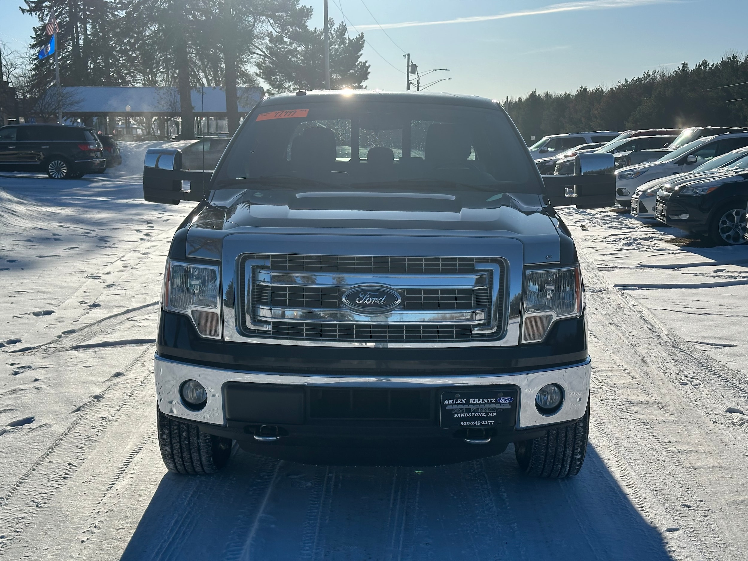 Used 2014 Ford F-150 XLT with VIN 1FTFW1ET0EFB76844 for sale in Sandstone, MN