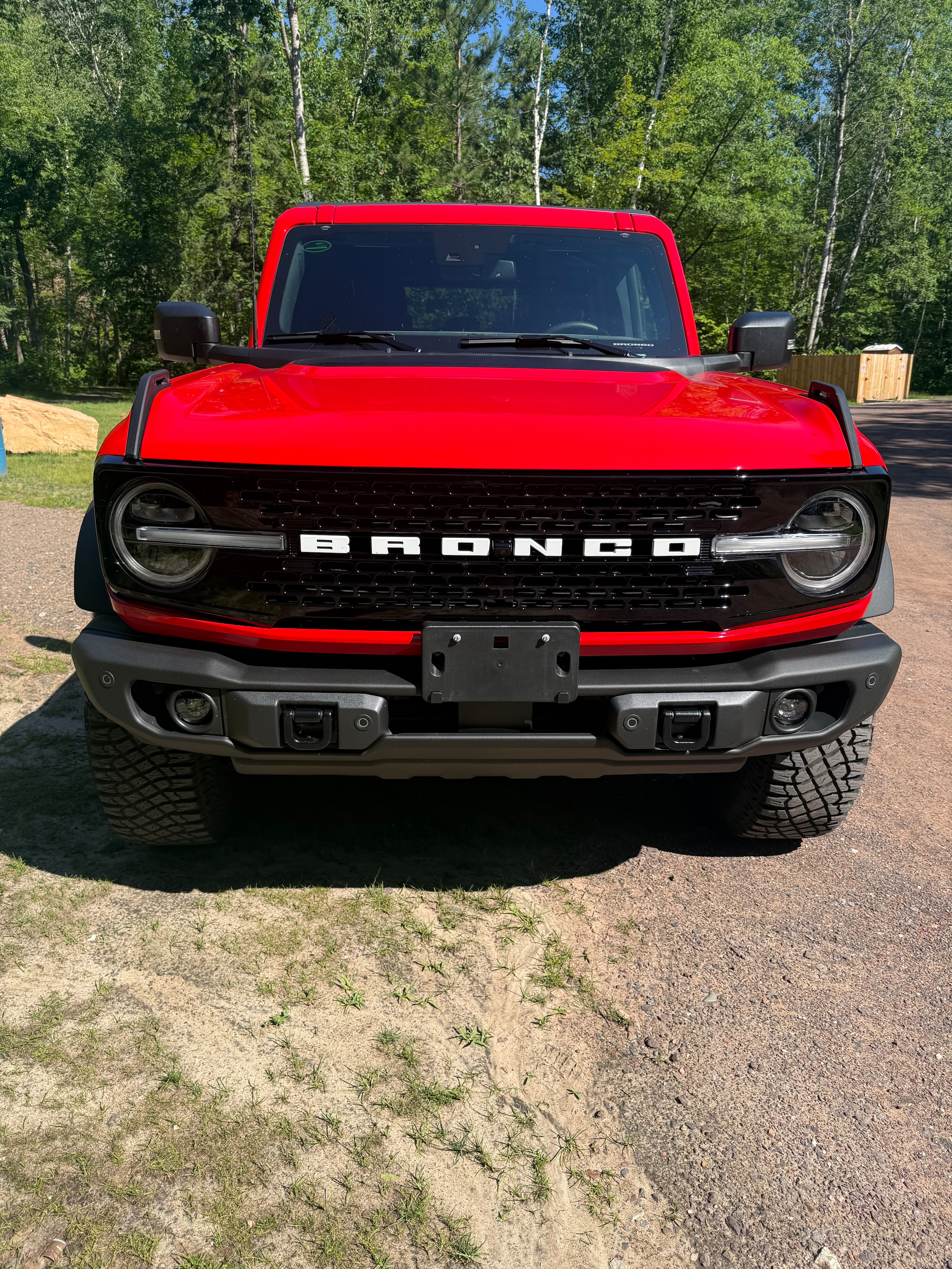 Certified 2023 Ford Bronco 4-Door Wildtrak with VIN 1FMEE5DP1PLA85558 for sale in Sandstone, Minnesota