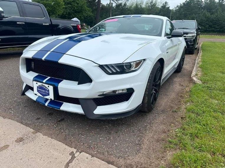 Used 2018 Ford Mustang Shelby GT350 with VIN 1FA6P8JZ2J5502083 for sale in Sandstone, Minnesota