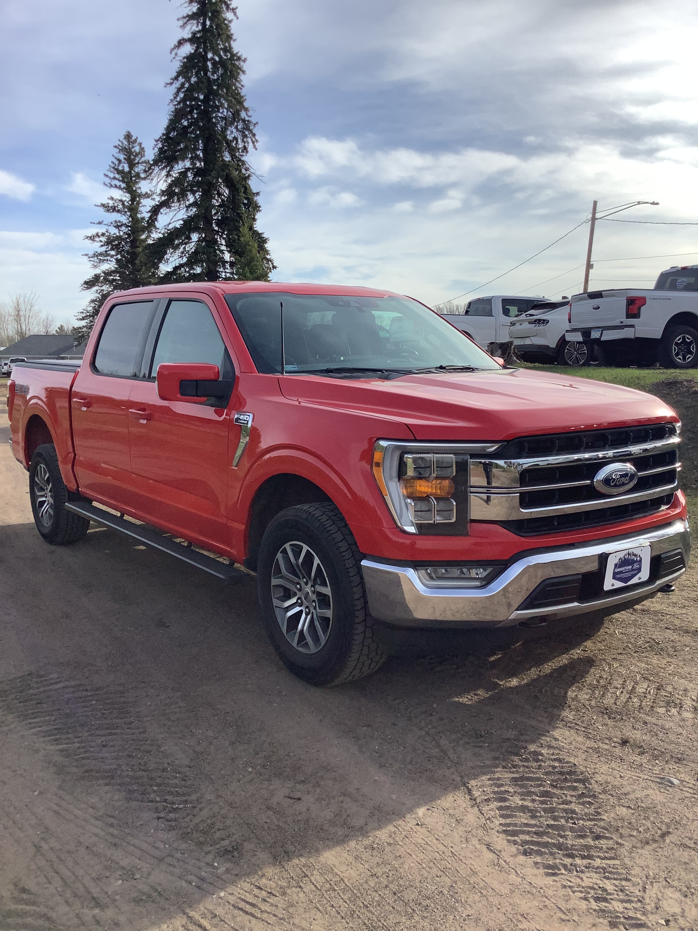 Used 2021 Ford F-150 Lariat with VIN 1FTFW1E88MKD74198 for sale in Sandstone, Minnesota