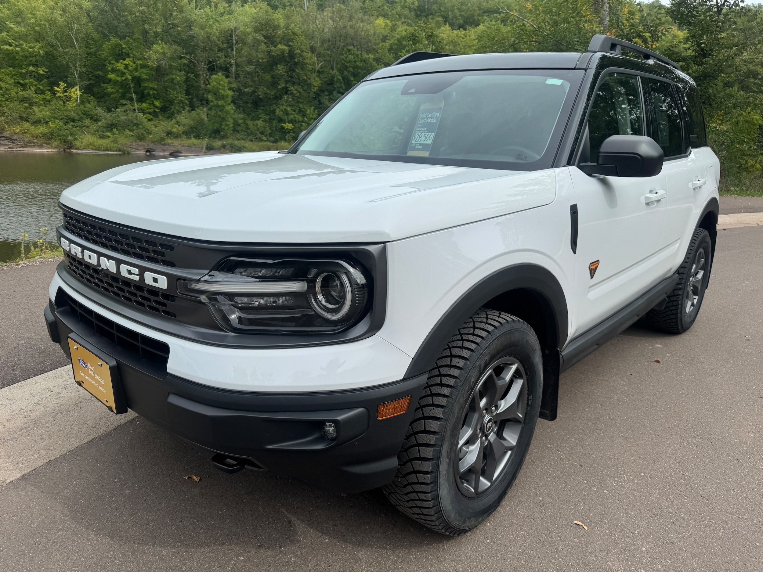 Certified 2022 Ford Bronco Sport Badlands with VIN 3FMCR9D91NRD21807 for sale in Sandstone, Minnesota
