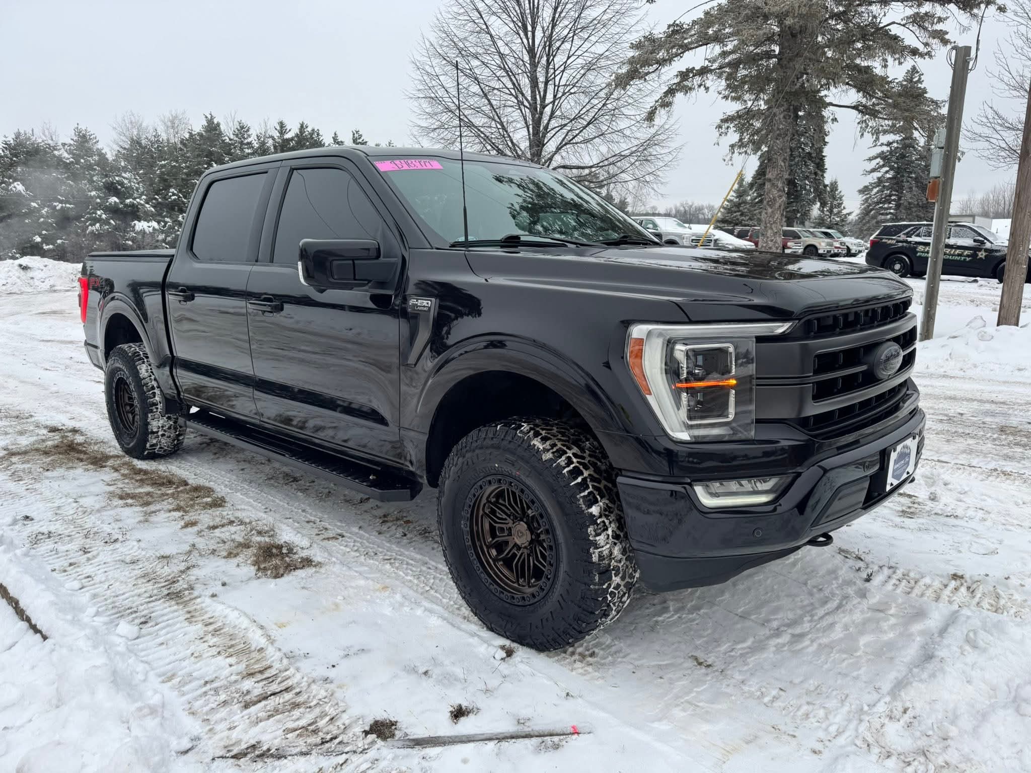 Used 2022 Ford F-150 Lariat with VIN 1FTFW1E55NKE57241 for sale in Sandstone, Minnesota