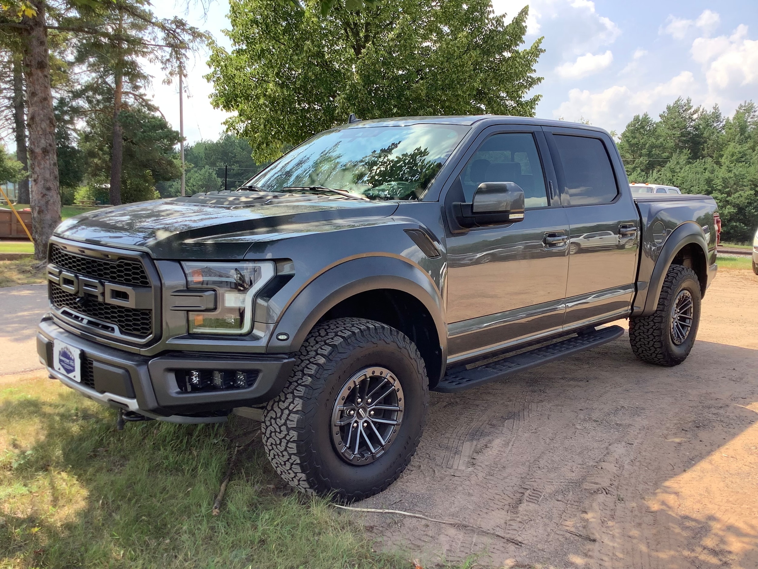 Used 2019 Ford F-150 Raptor with VIN 1FTFW1RG8KFA61952 for sale in Sandstone, Minnesota