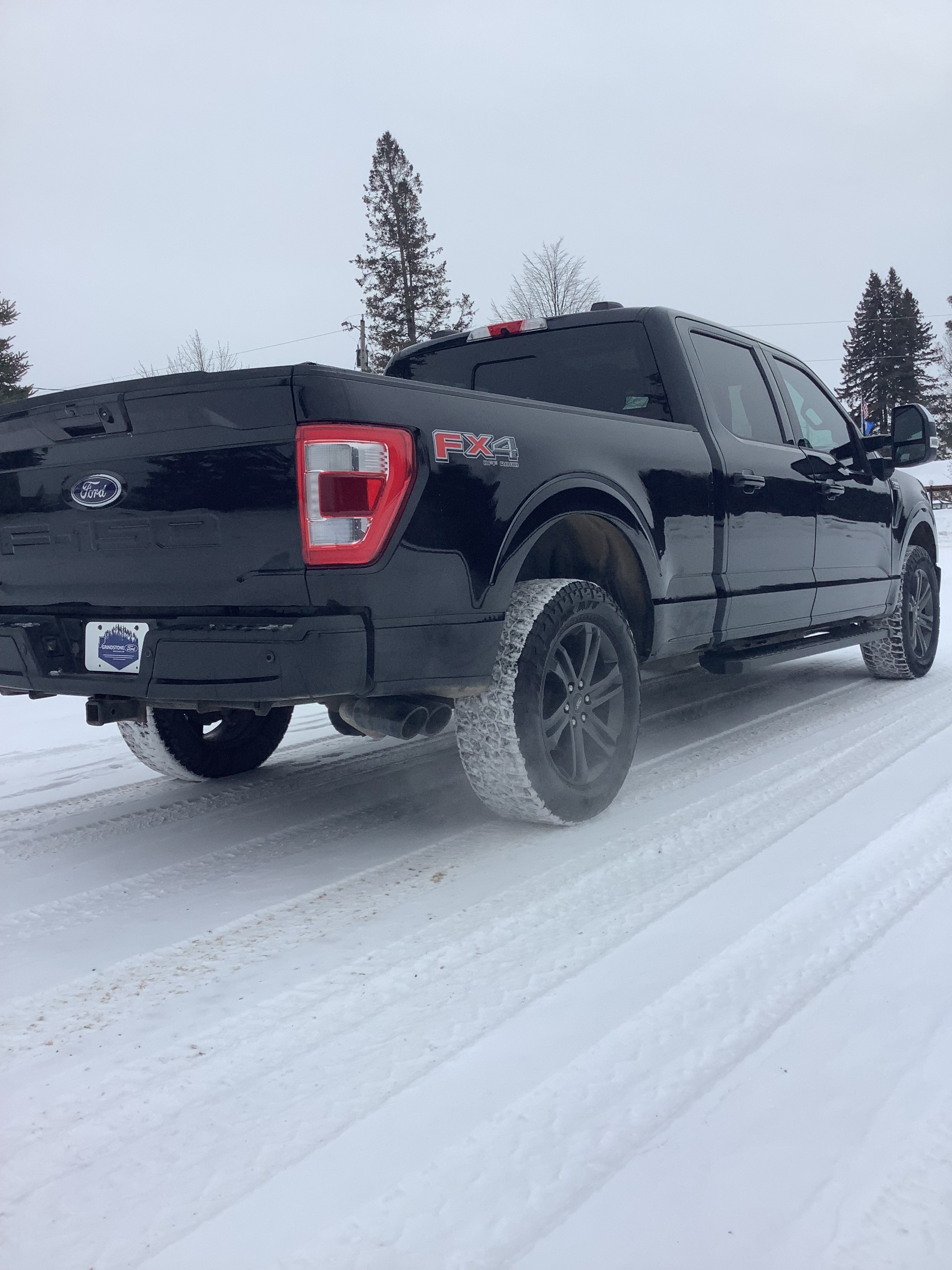 Used 2021 Ford F-150 Lariat with VIN 1FTFW1E55MKE01203 for sale in Sandstone, Minnesota