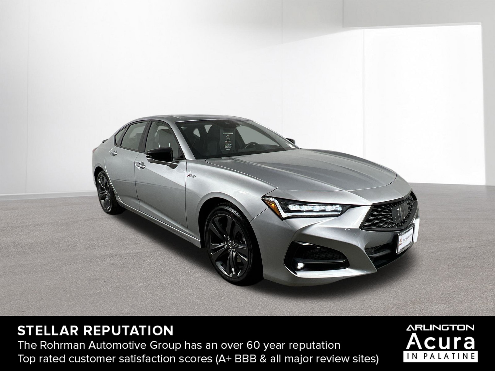 Used 2023 Acura TLX A-SPEC Package with VIN 19UUB6F52PA004834 for sale in Palatine, IL