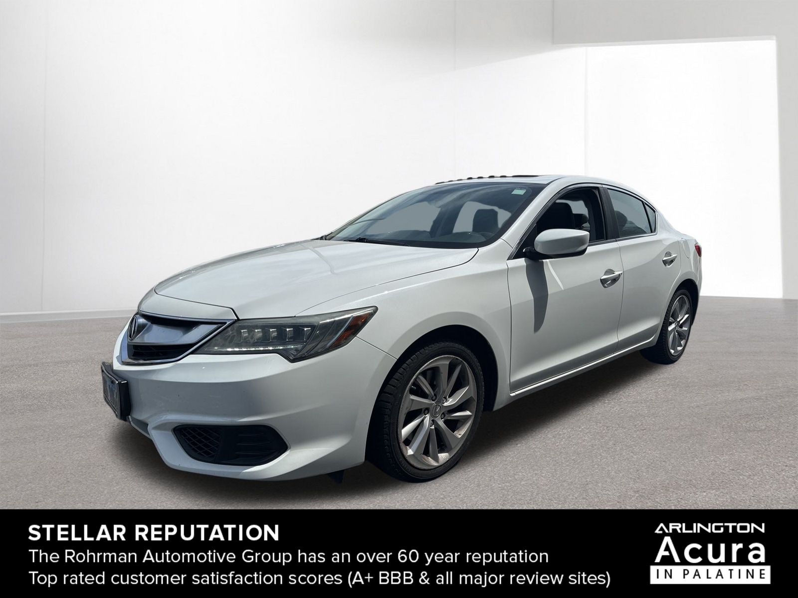 Used 2016 Acura ILX ILX with VIN 19UDE2F38GA023077 for sale in Palatine, IL