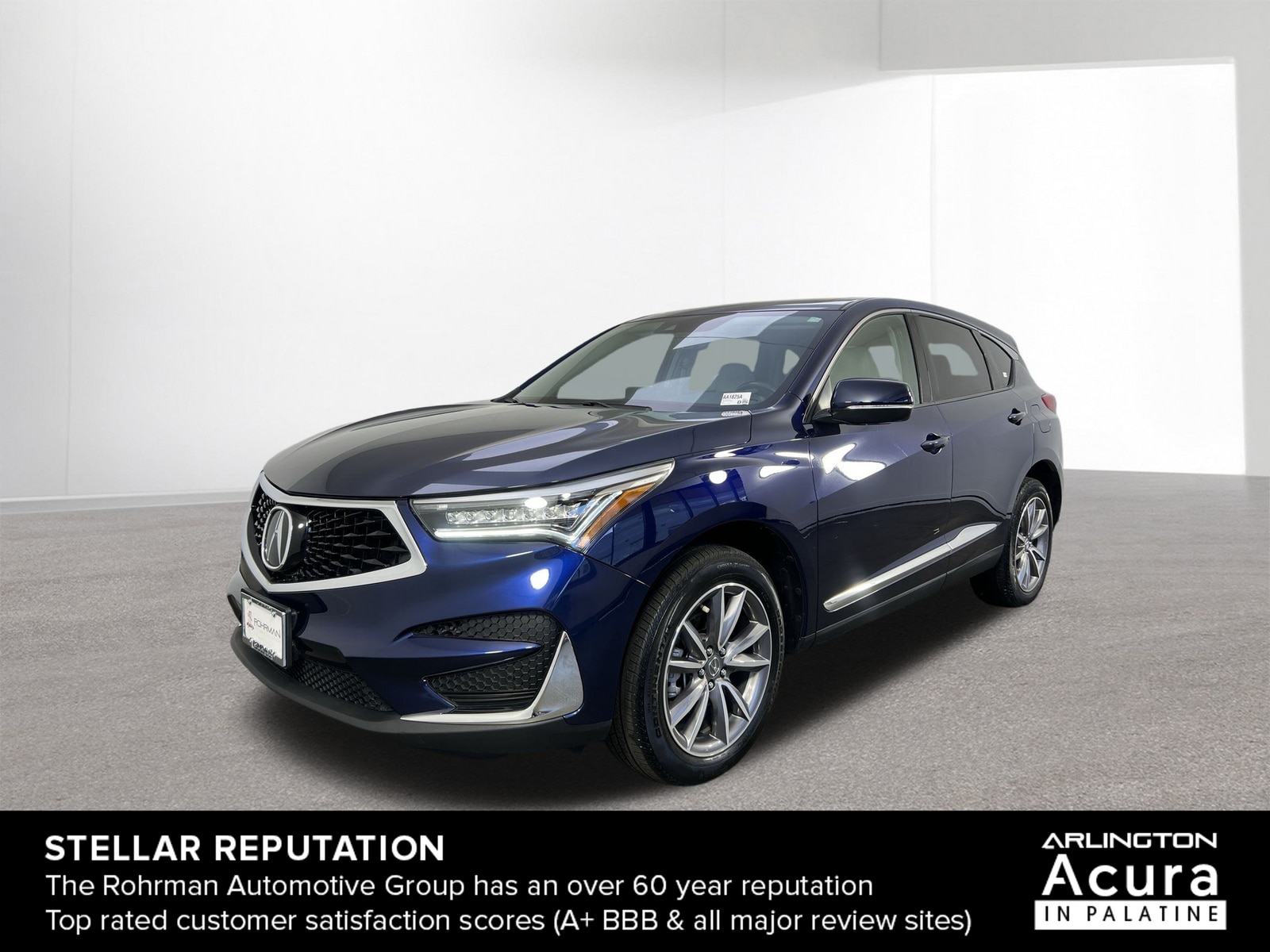 Used 2021 Acura RDX Technology Package with VIN 5J8TC2H54ML015929 for sale in Palatine, IL