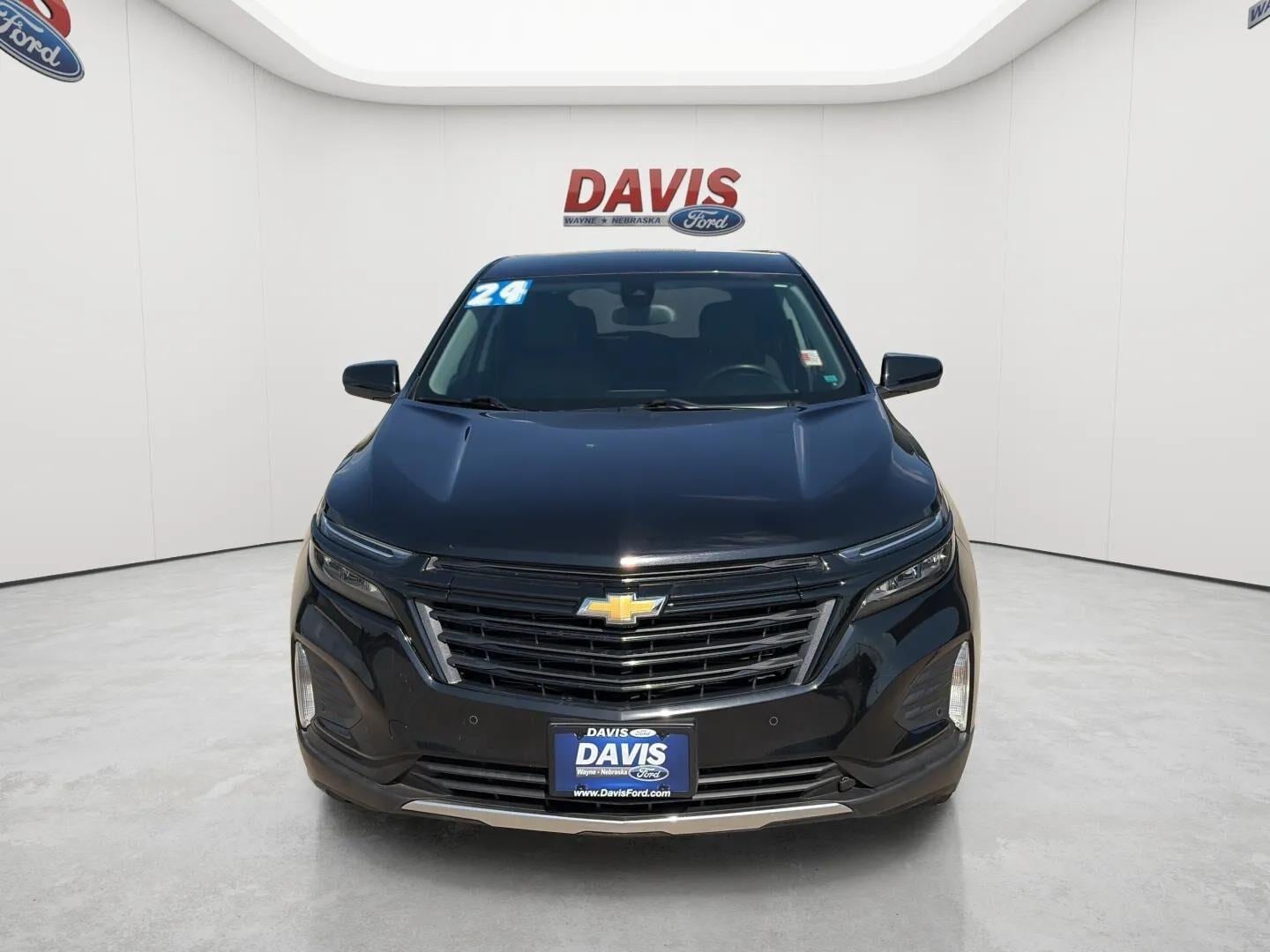 Used 2024 Chevrolet Equinox LT with VIN 3GNAXUEG6RL264621 for sale in Wayne, NE