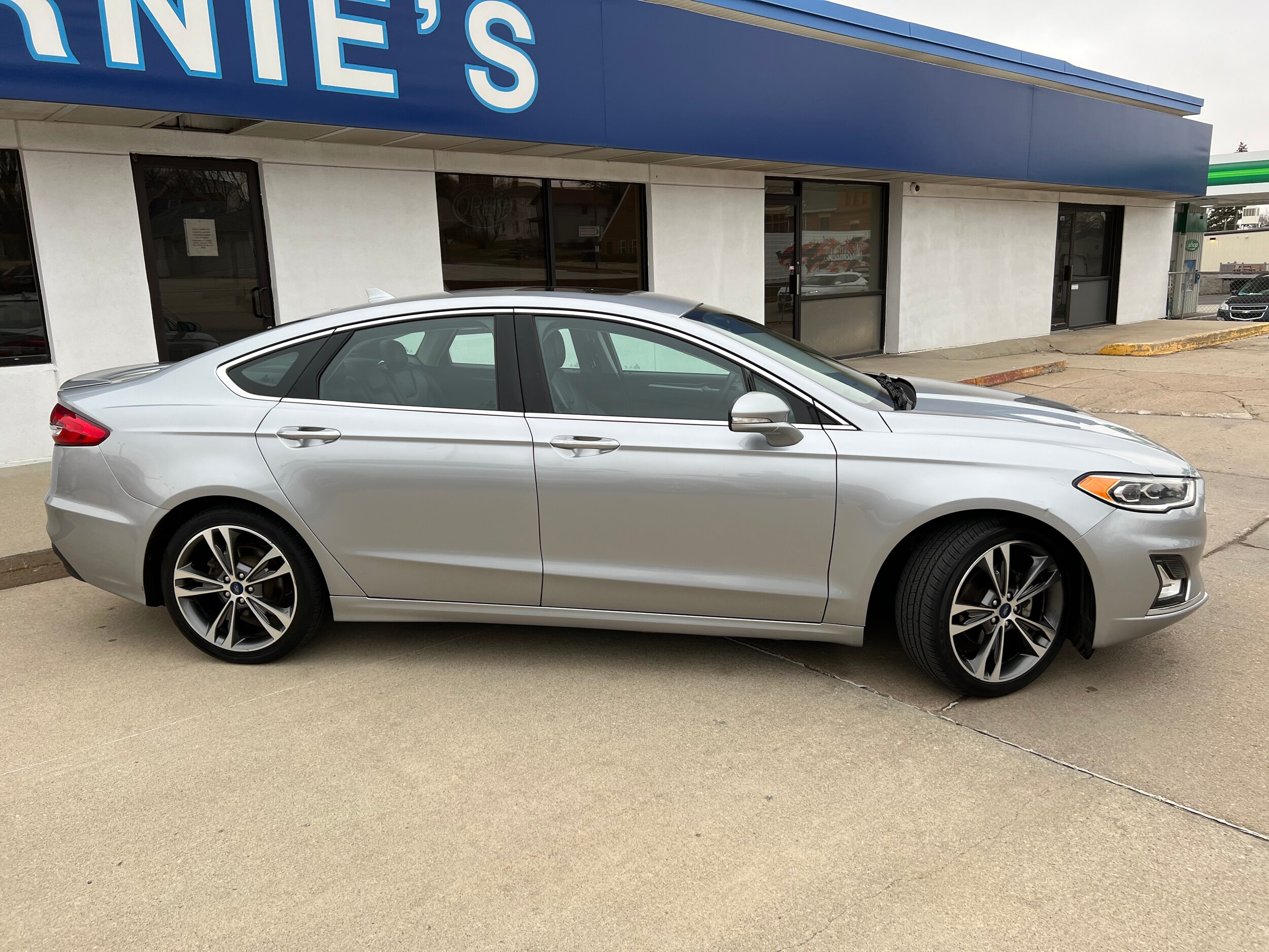 Used 2020 Ford Fusion Titanium with VIN 3FA6P0D95LR191990 for sale in Wayne, NE