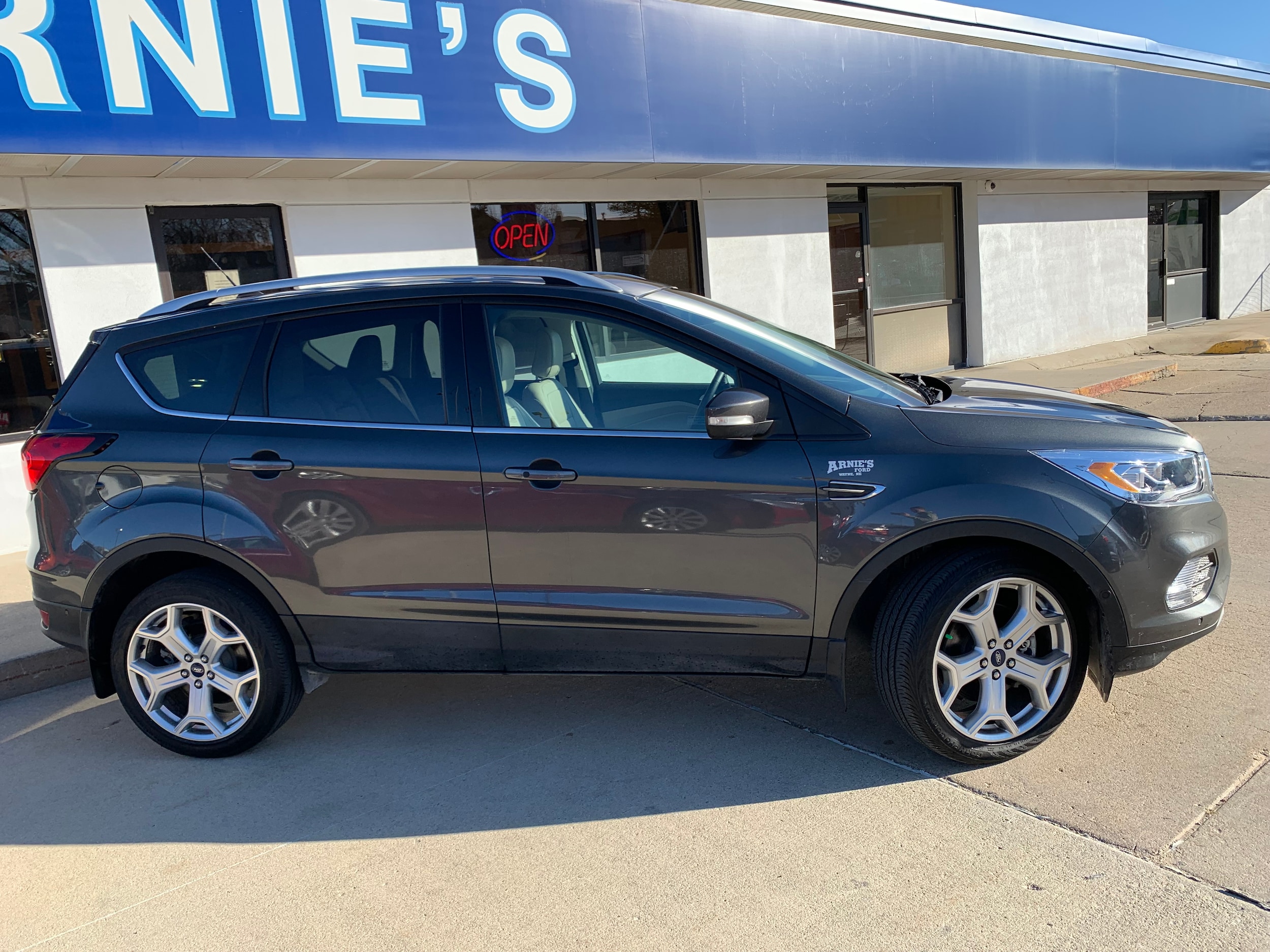 Used 2019 Ford Escape Titanium with VIN 1FMCU9J90KUB71020 for sale in Wayne, NE