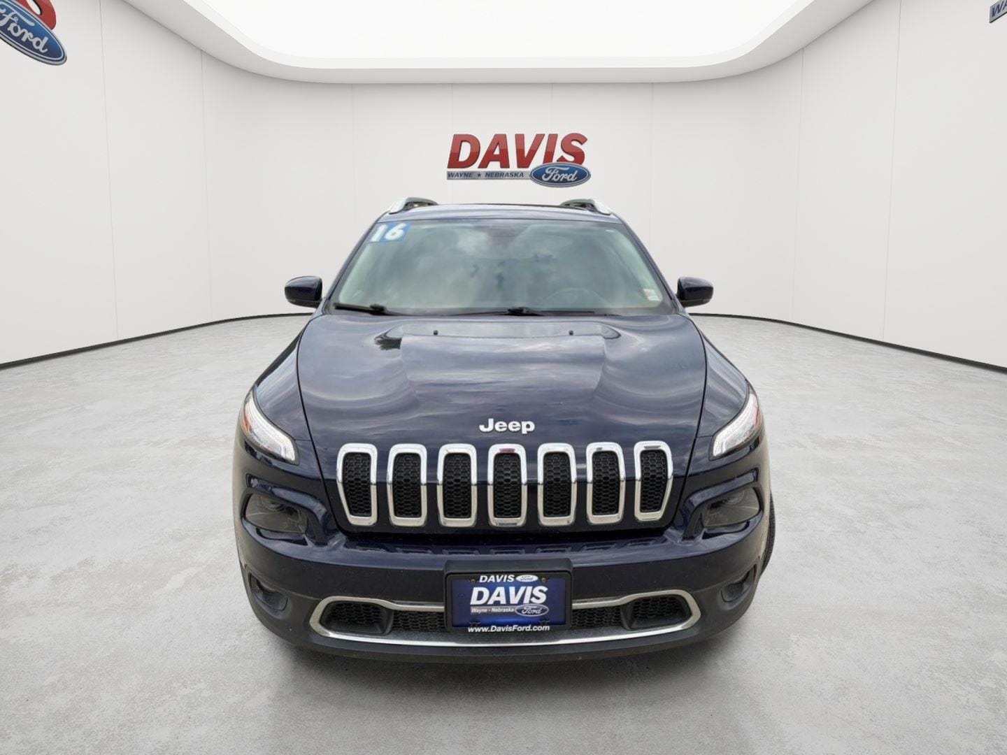 Used 2016 Jeep Cherokee Limited with VIN 1C4PJMDS1GW122534 for sale in Wayne, NE