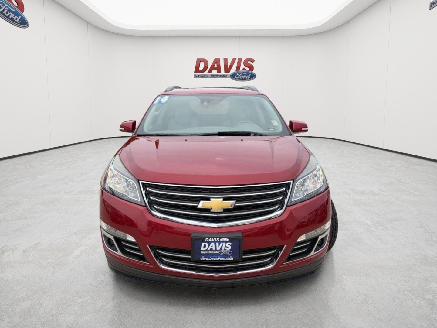 Used 2014 Chevrolet Traverse LTZ with VIN 1GNKVJKD2EJ331879 for sale in Wayne, NE