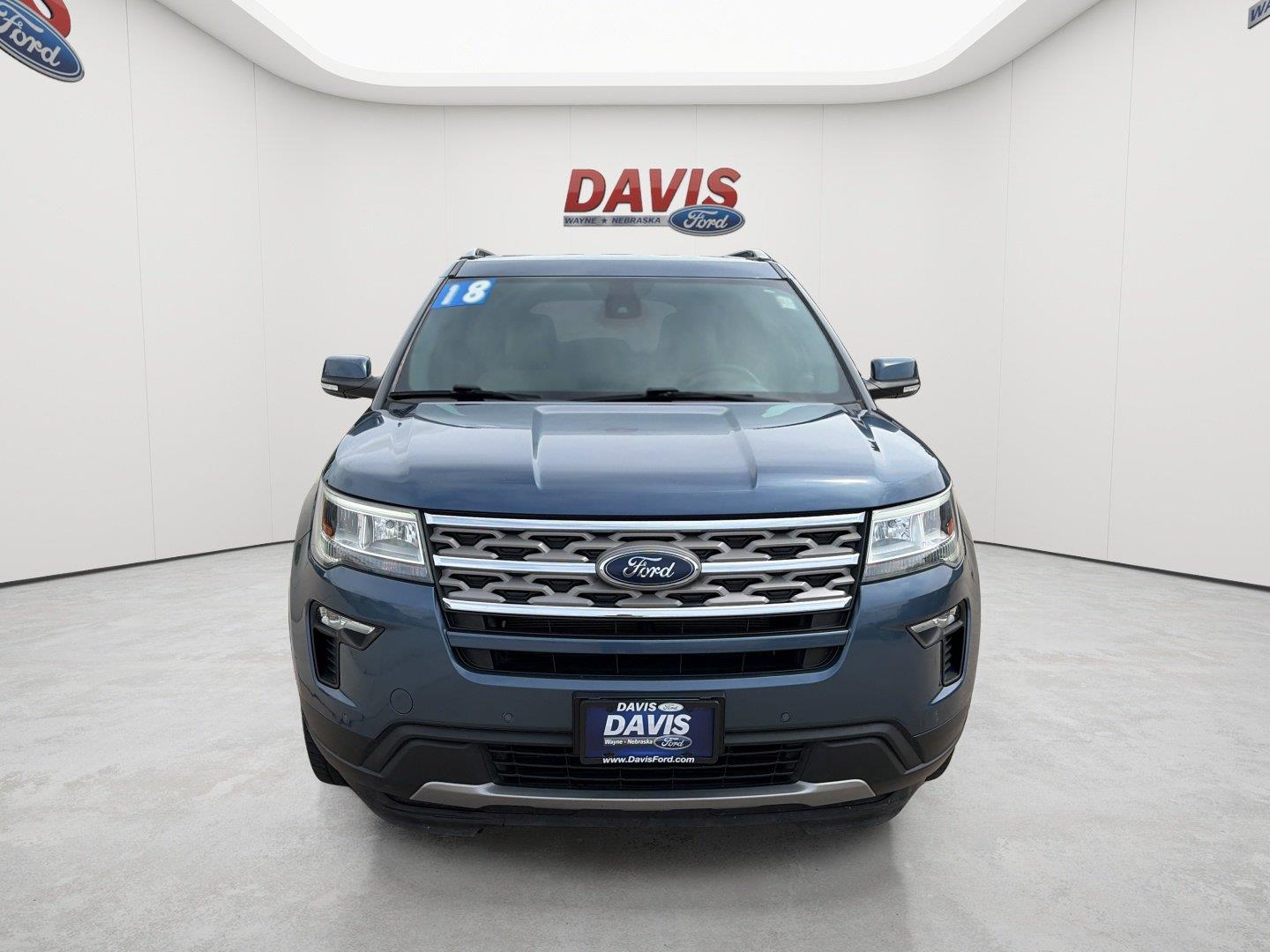 Used 2018 Ford Explorer XLT with VIN 1FM5K8D83JGB70081 for sale in Wayne, NE