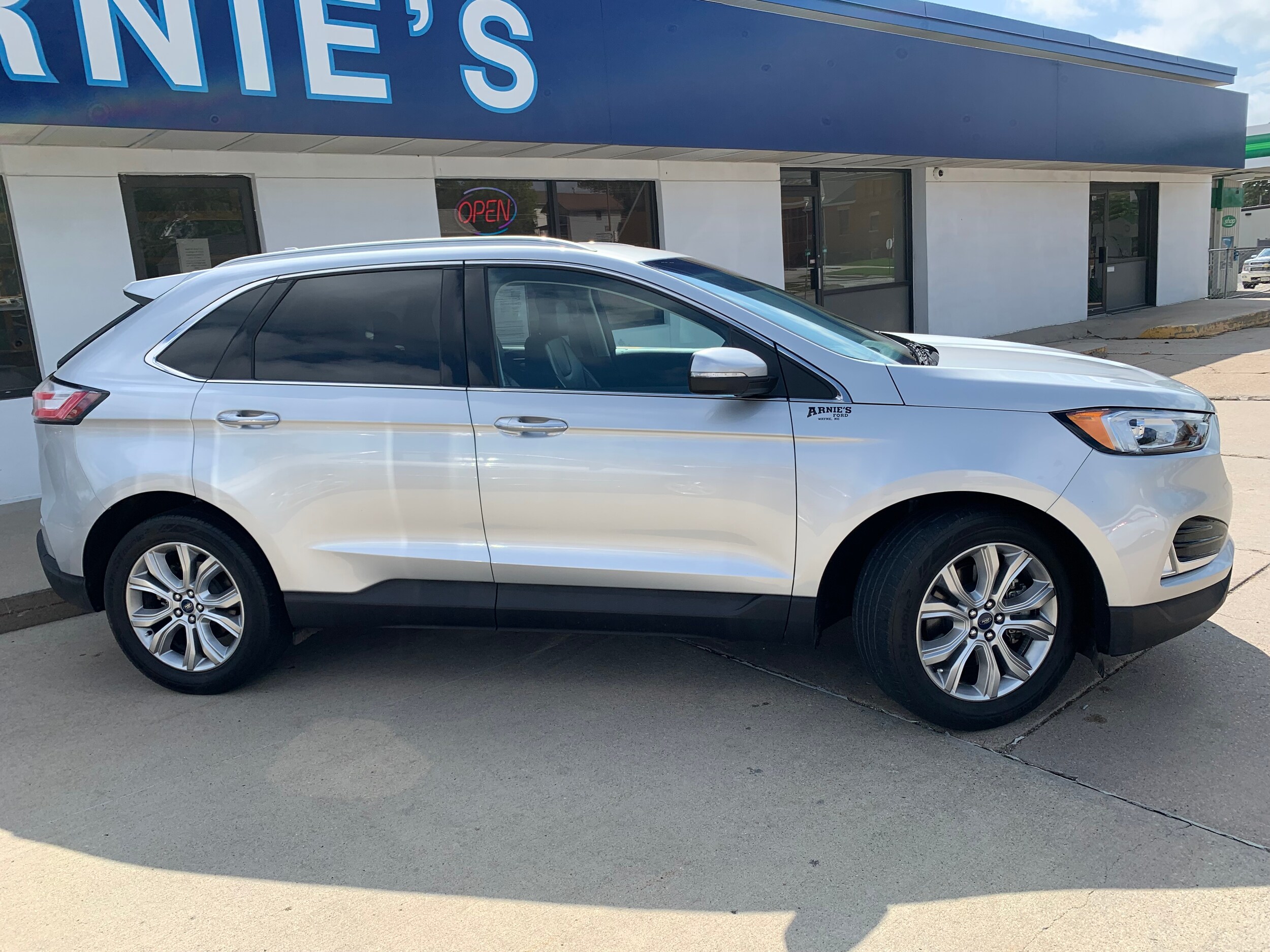 Used 2019 Ford Edge Titanium with VIN 2FMPK4K95KBB63008 for sale in Wayne, NE