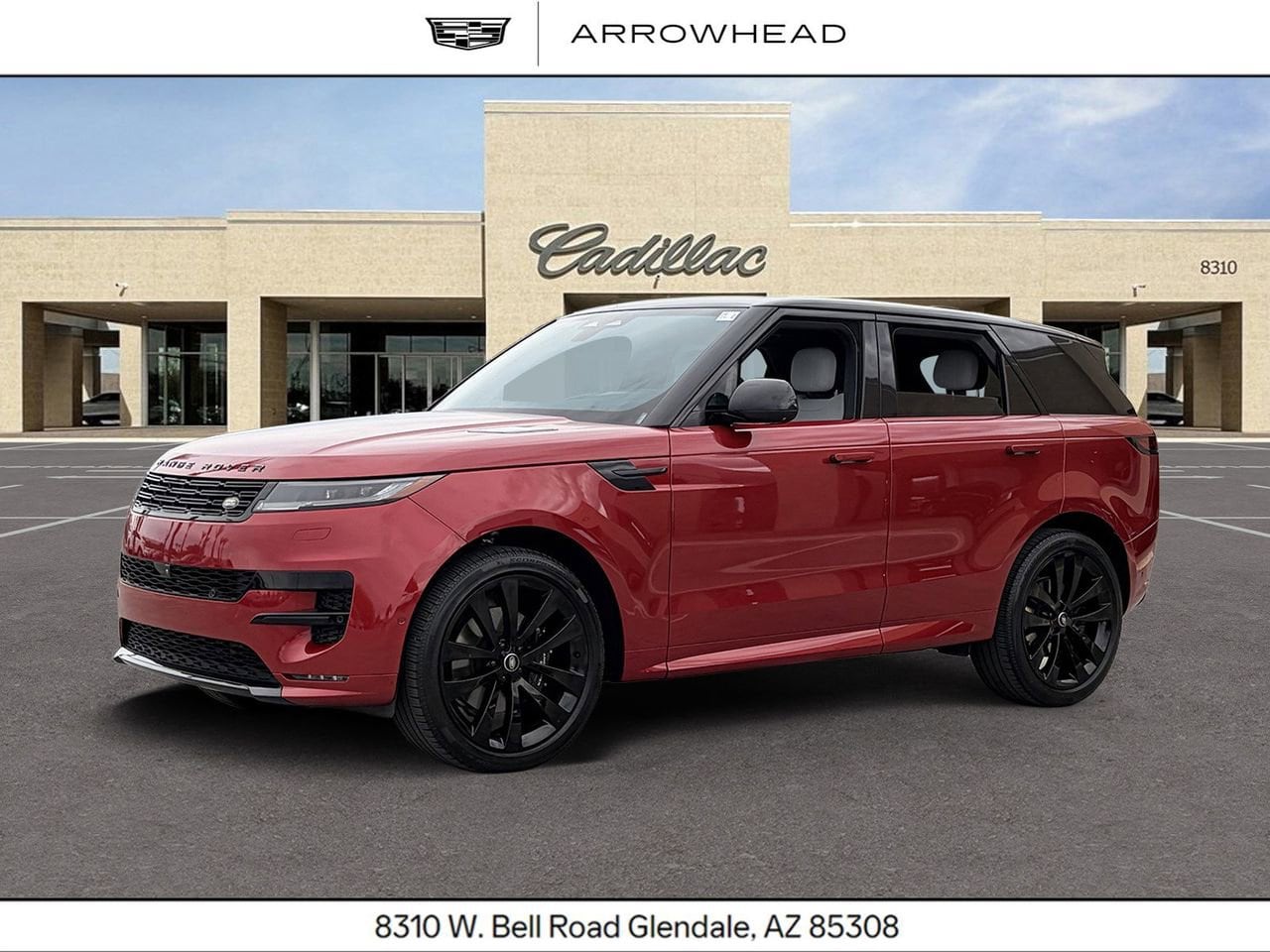 Red 2025 Land Rover Range Rover Sport P400 Dynamic SE AWD SUV / Crossover All-Wheel Drive Automatic