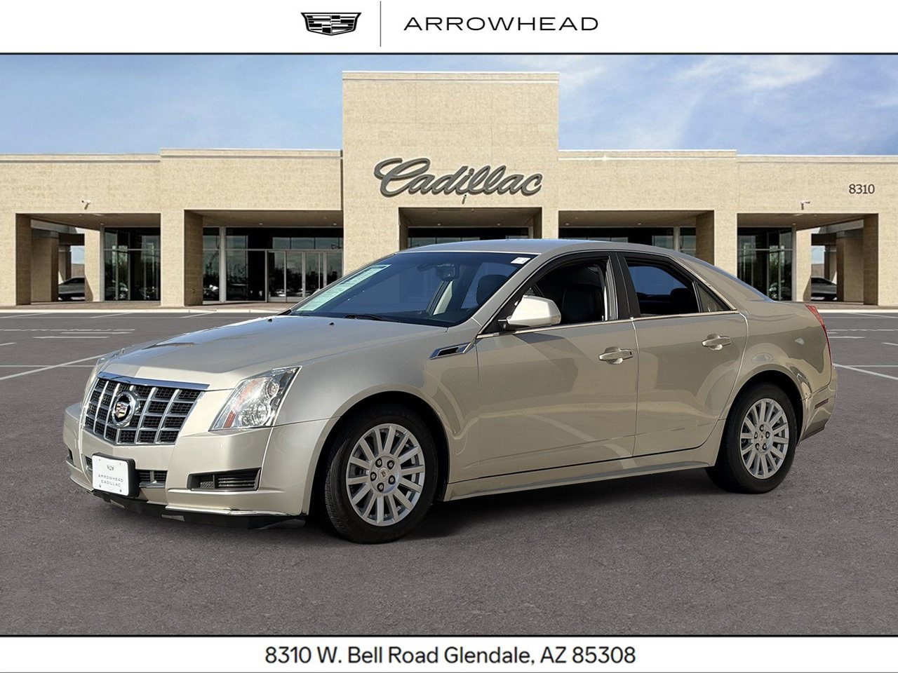 Used 2013 Cadillac CTS Sedan Luxury Collection with VIN 1G6DG5E58D0120040 for sale in Glendale, AZ