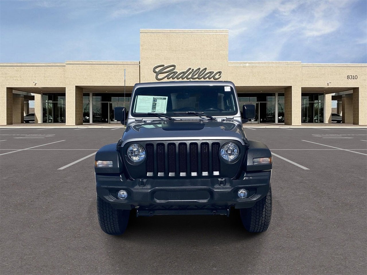 Used 2020 Jeep Wrangler Unlimited Sport S with VIN 1C4HJXDG8LW240768 for sale in Glendale, AZ