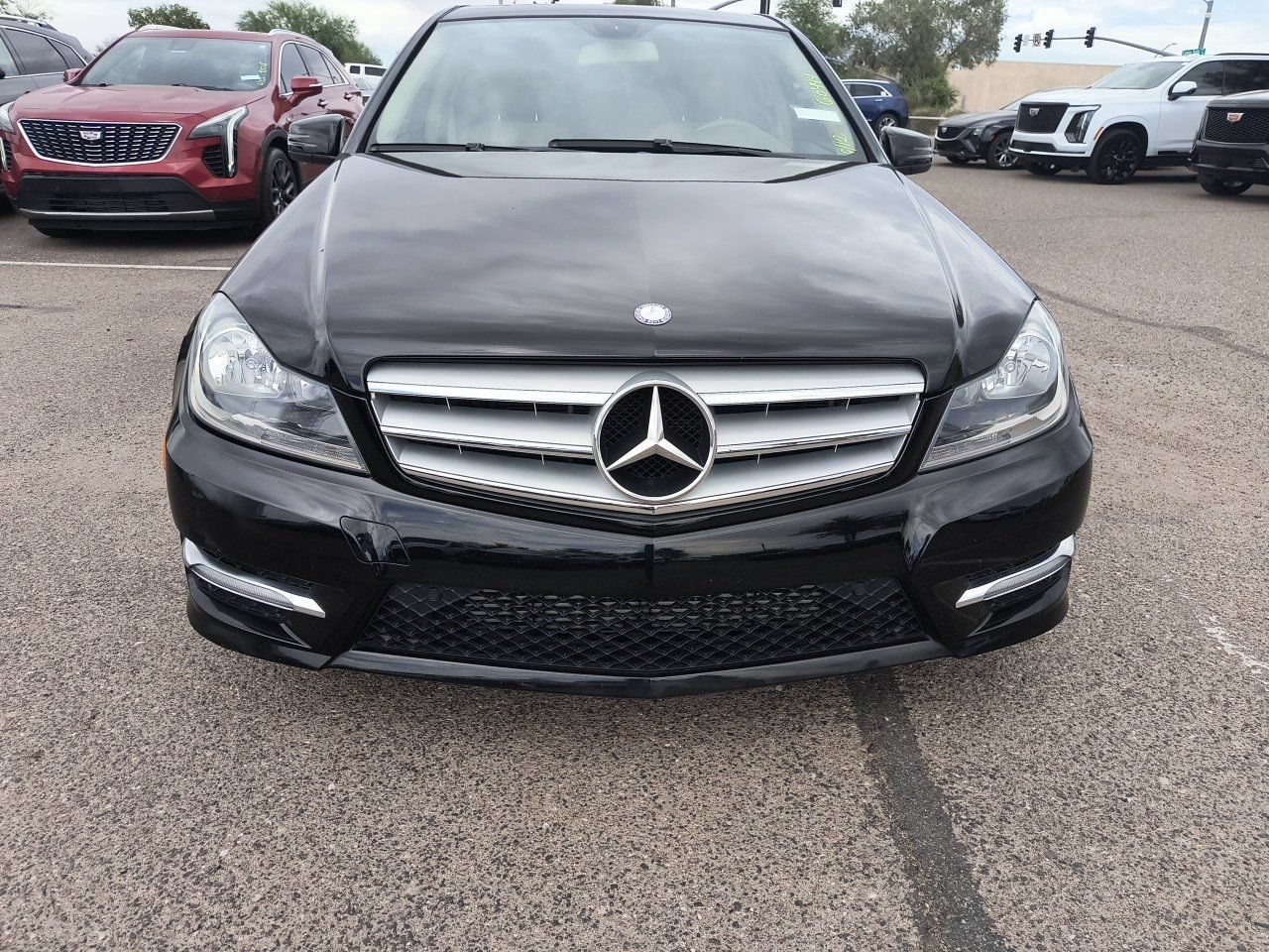 Used 2012 Mercedes-Benz C-Class C250 Luxury with VIN WDDGF4HB9CR214338 for sale in Glendale, AZ