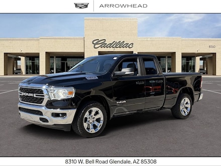 2022 Ram 1500 Big Horn Quad Cab 4x2 64 Box Truck