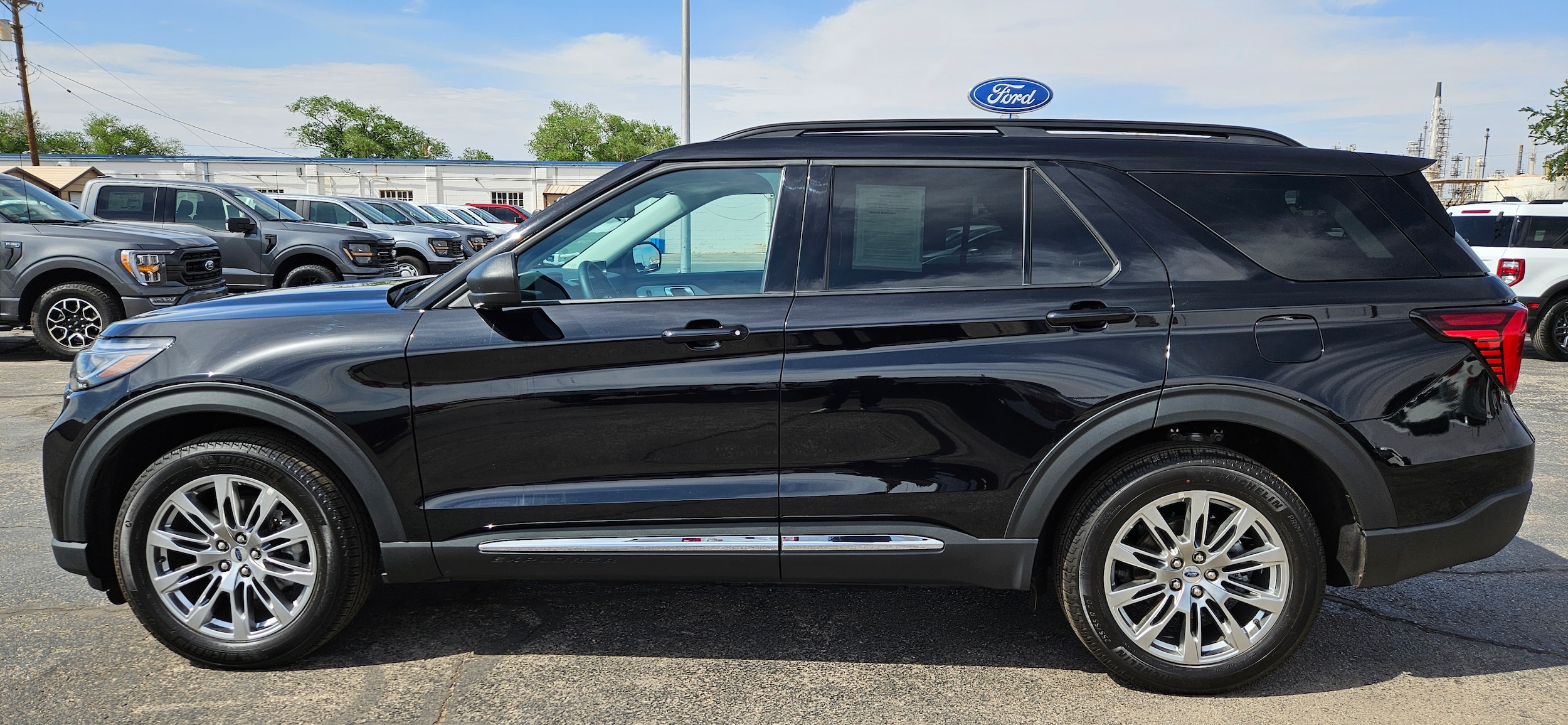 Certified 2025 Ford Explorer Active with VIN 1FMUK8DH6SGA91968 for sale in Artesia, NM