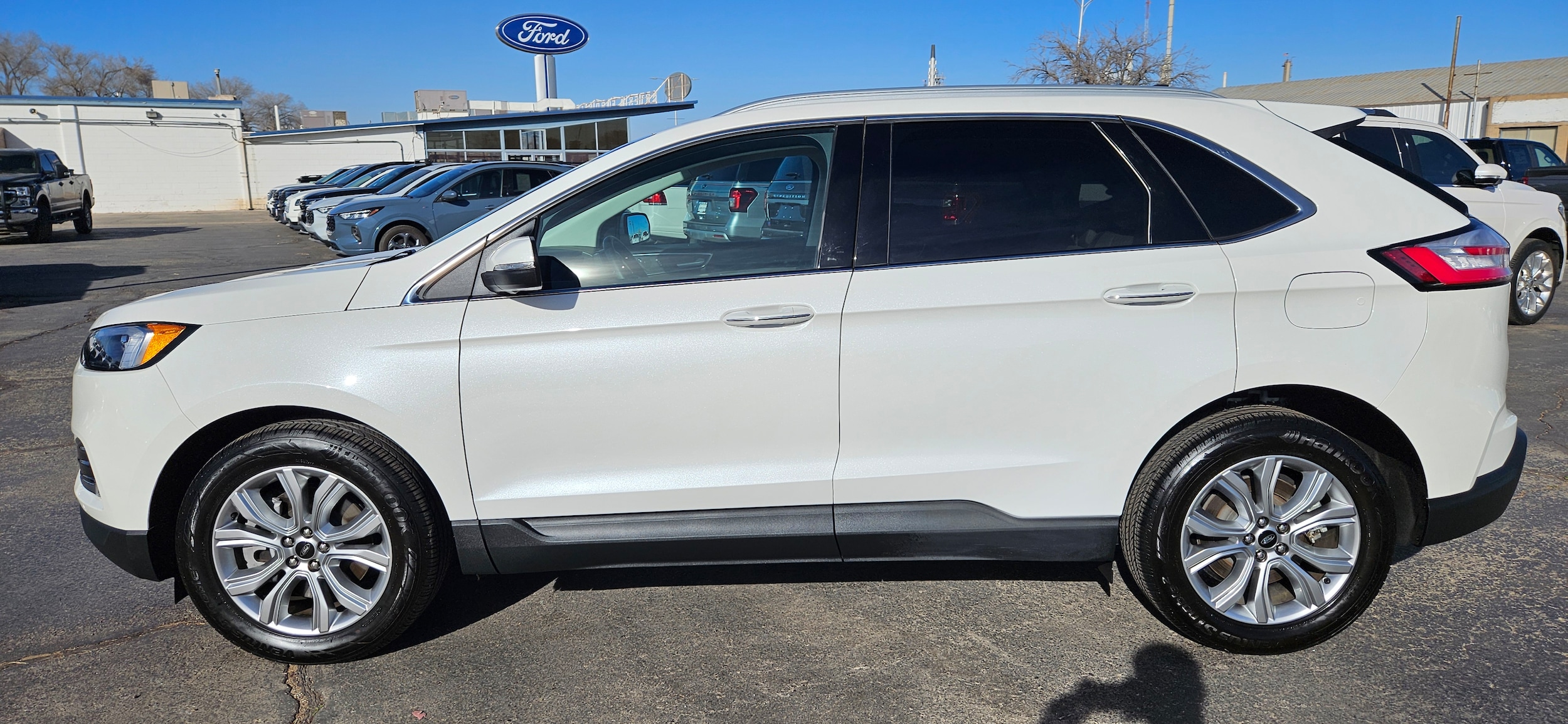 Certified 2024 Ford Edge Titanium with VIN 2FMPK4K95RBA01499 for sale in Artesia, NM