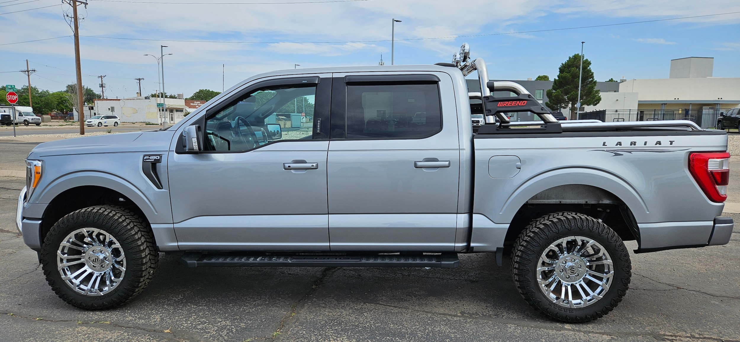 Certified 2023 Ford F-150 Lariat with VIN 1FTFW1E86PKE59089 for sale in Artesia, NM