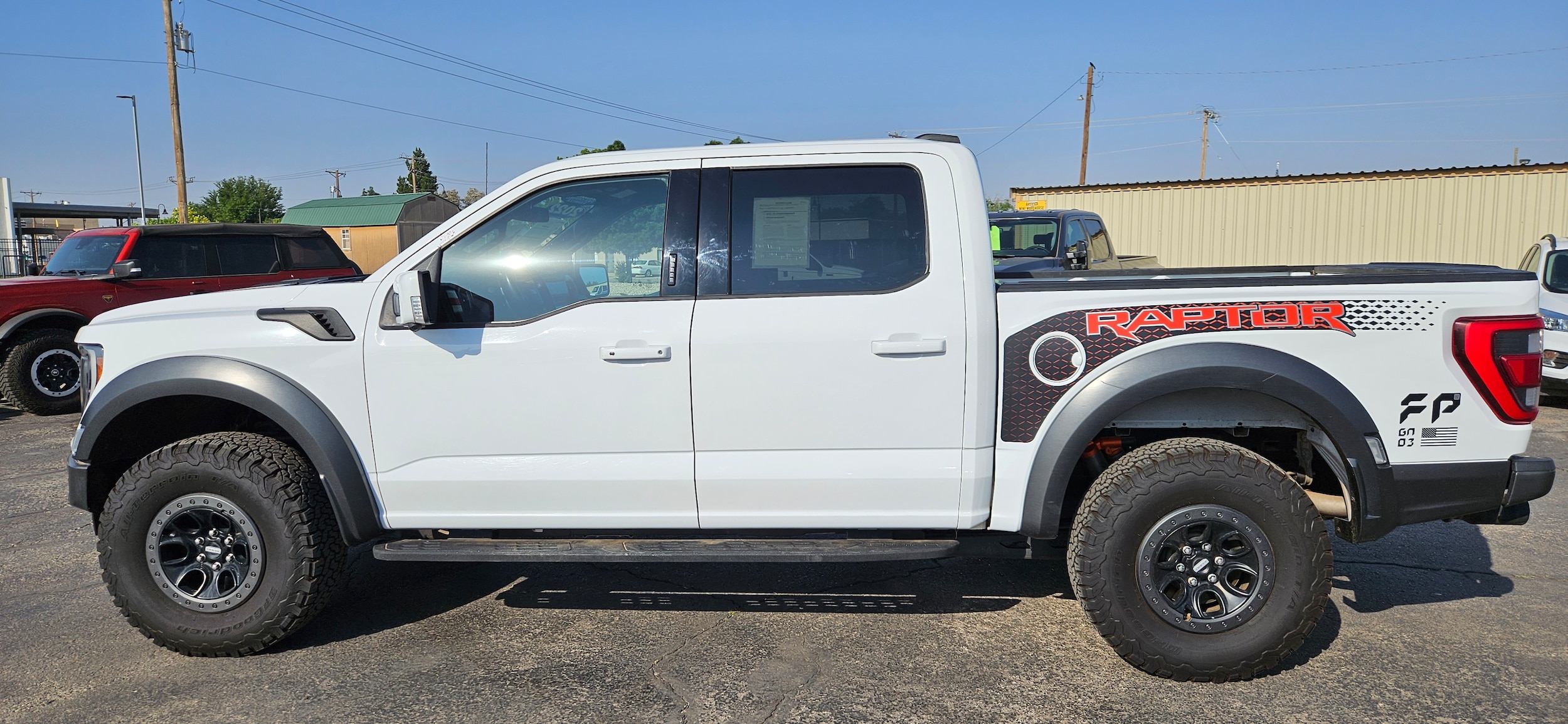 Certified 2022 Ford F-150 Raptor with VIN 1FTFW1RG6NFA86109 for sale in Artesia, NM